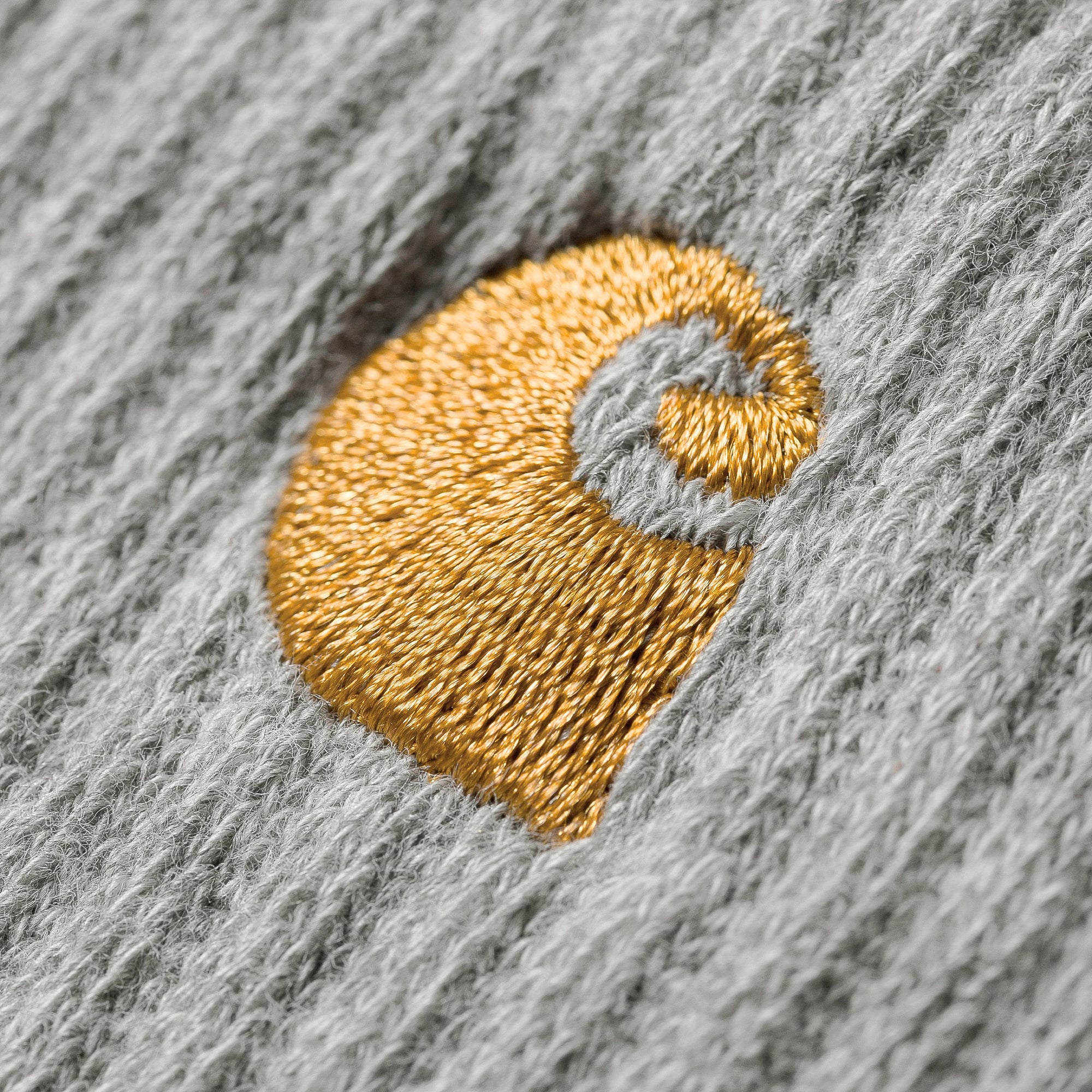 Carhartt WIP Chase Socks - Grey Heather / Gold