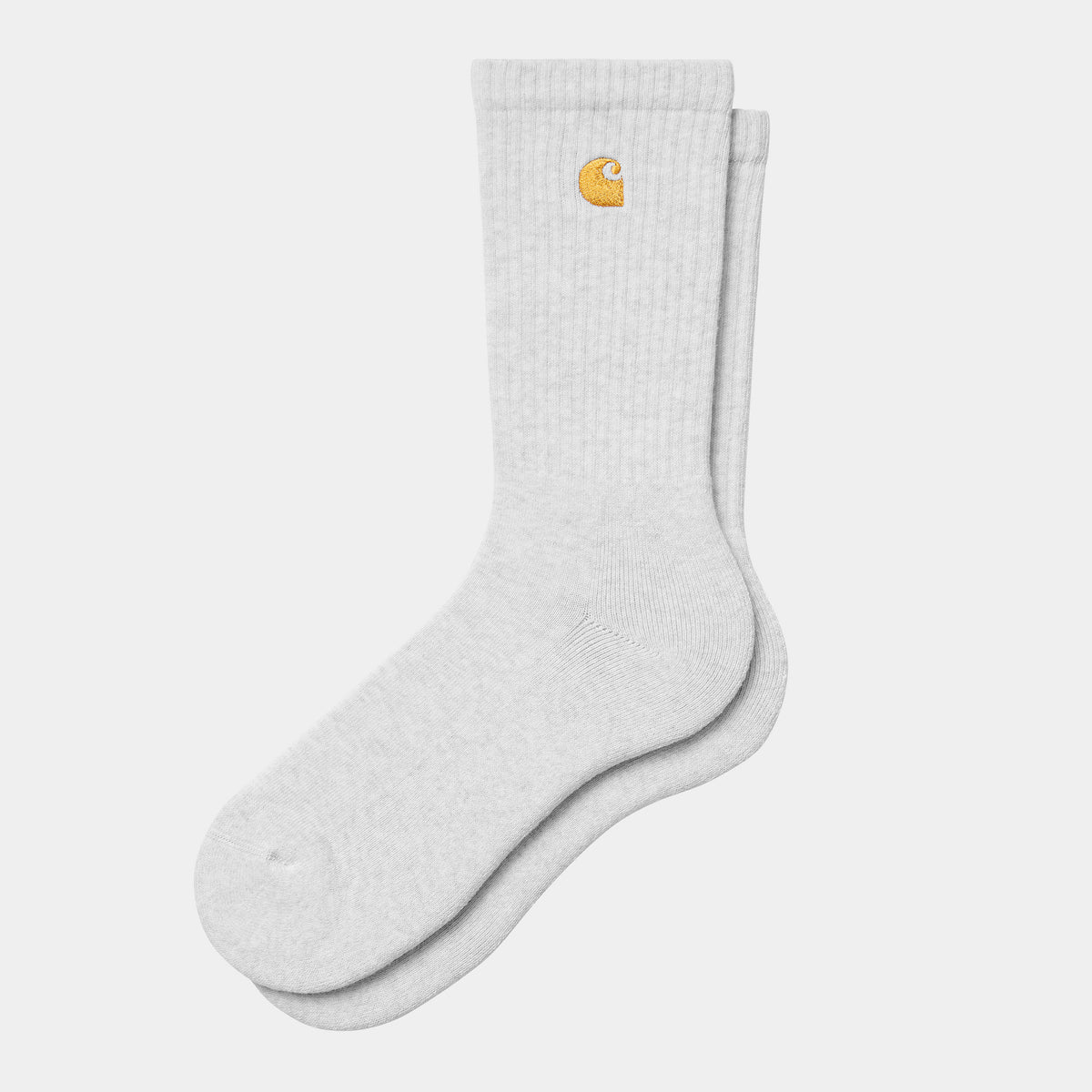 Carhartt WIP Chase Socks - Ash Heather / Gold