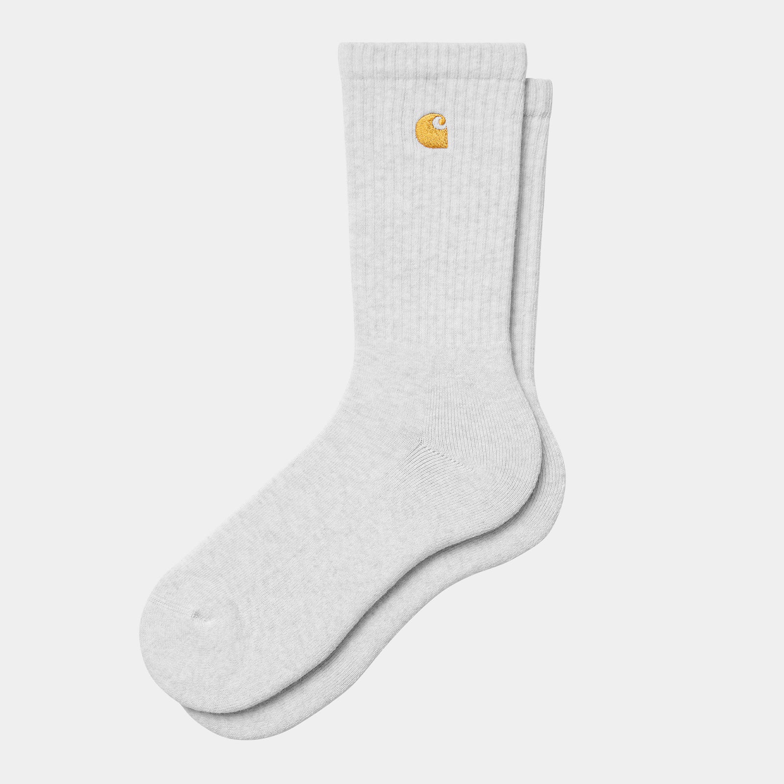 Carhartt WIP Chase Socks - Ash Heather / Gold