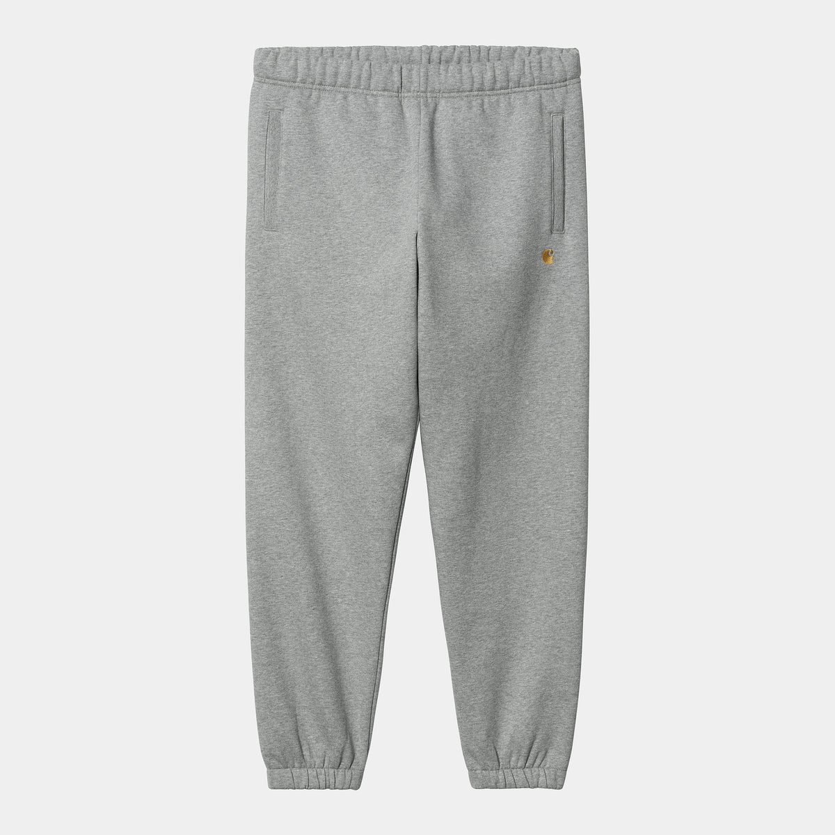 Carhartt WIP Chase Sweatpant - Grey Heather / Gold