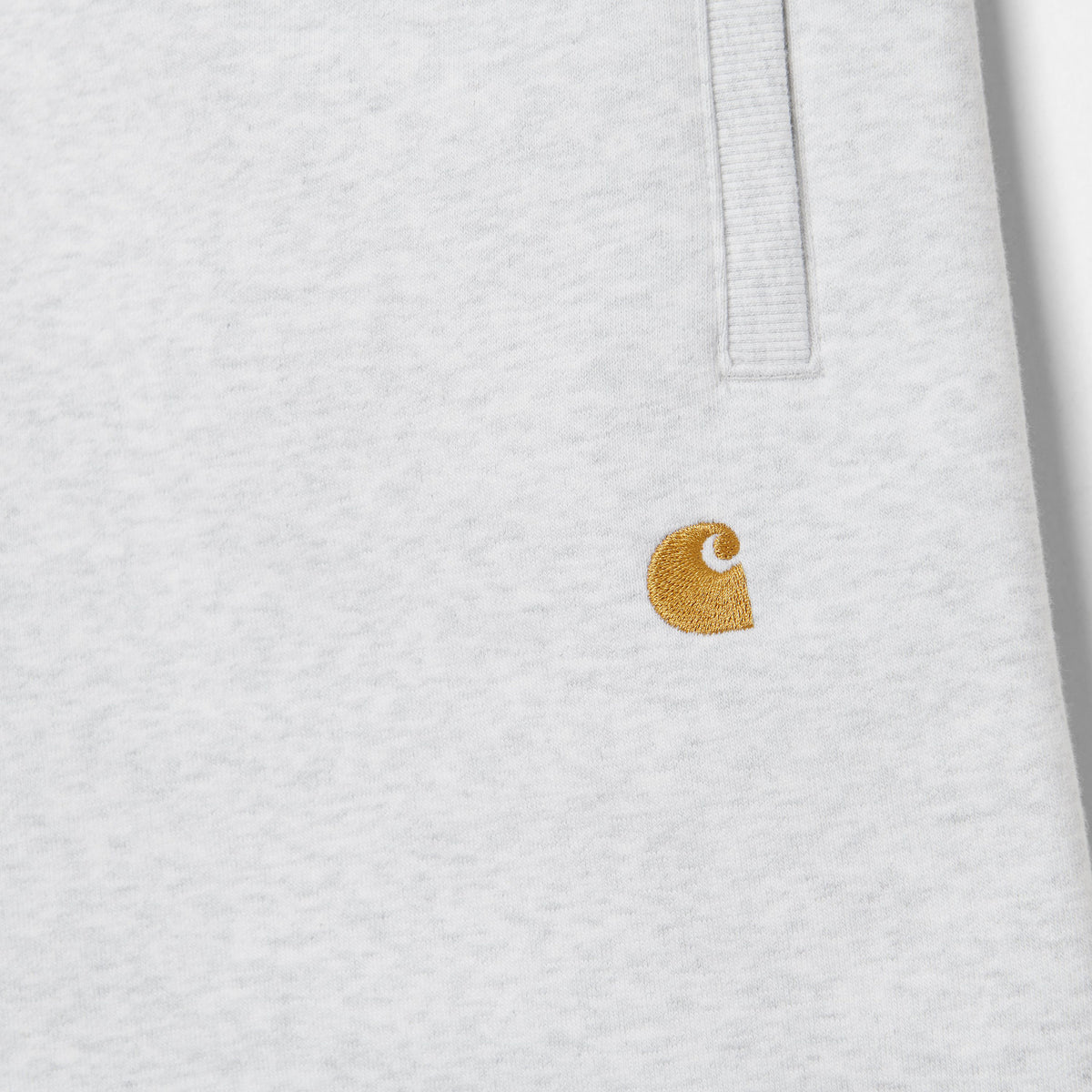 Carhartt WIP Chase Sweat Short - Ash Heather