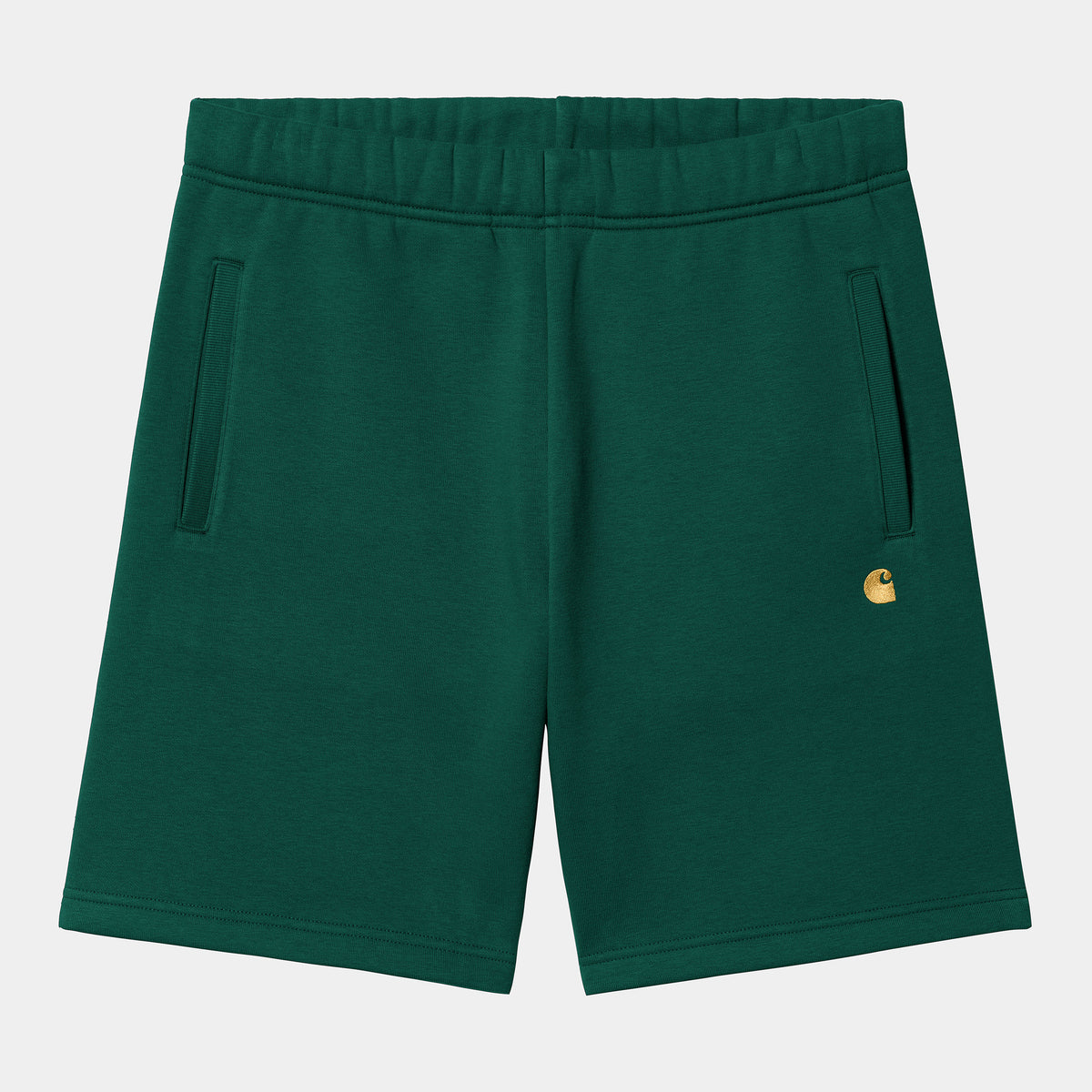 Carhartt WIP Chase Sweat Short - Chervil / Gold