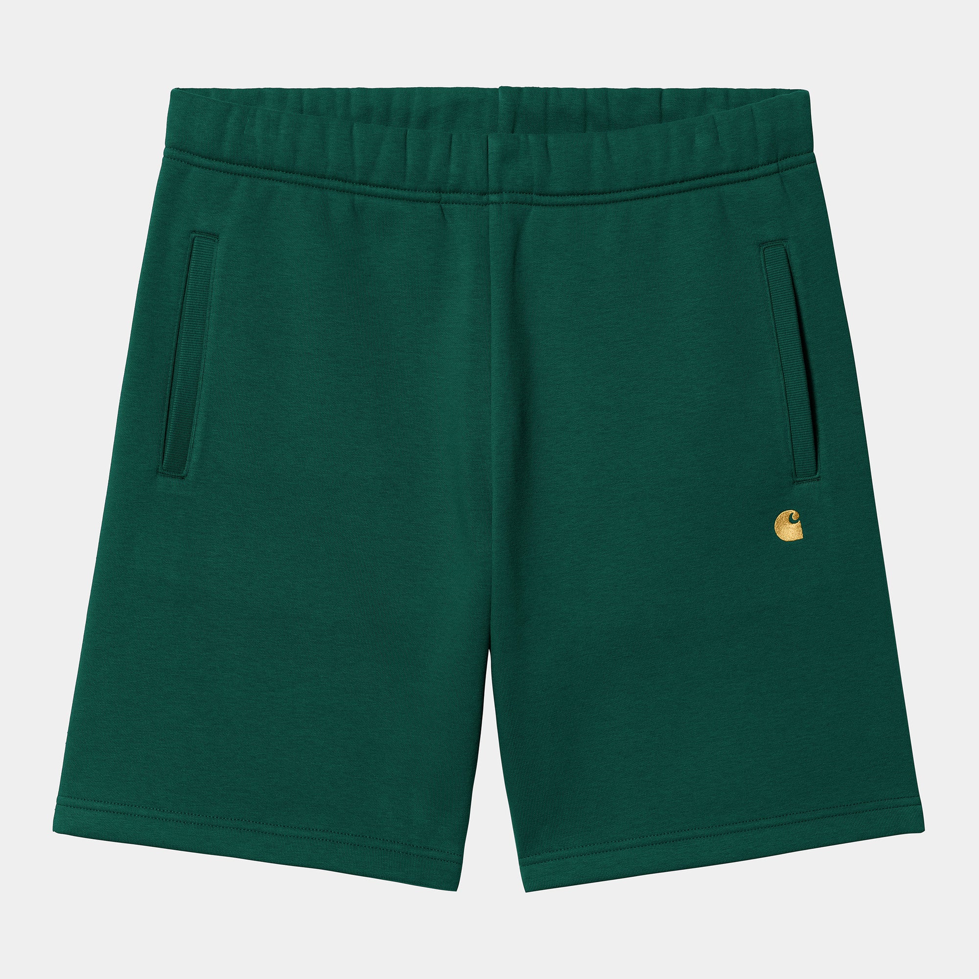 Carhartt WIP Chase Sweat Short - Chervil / Gold