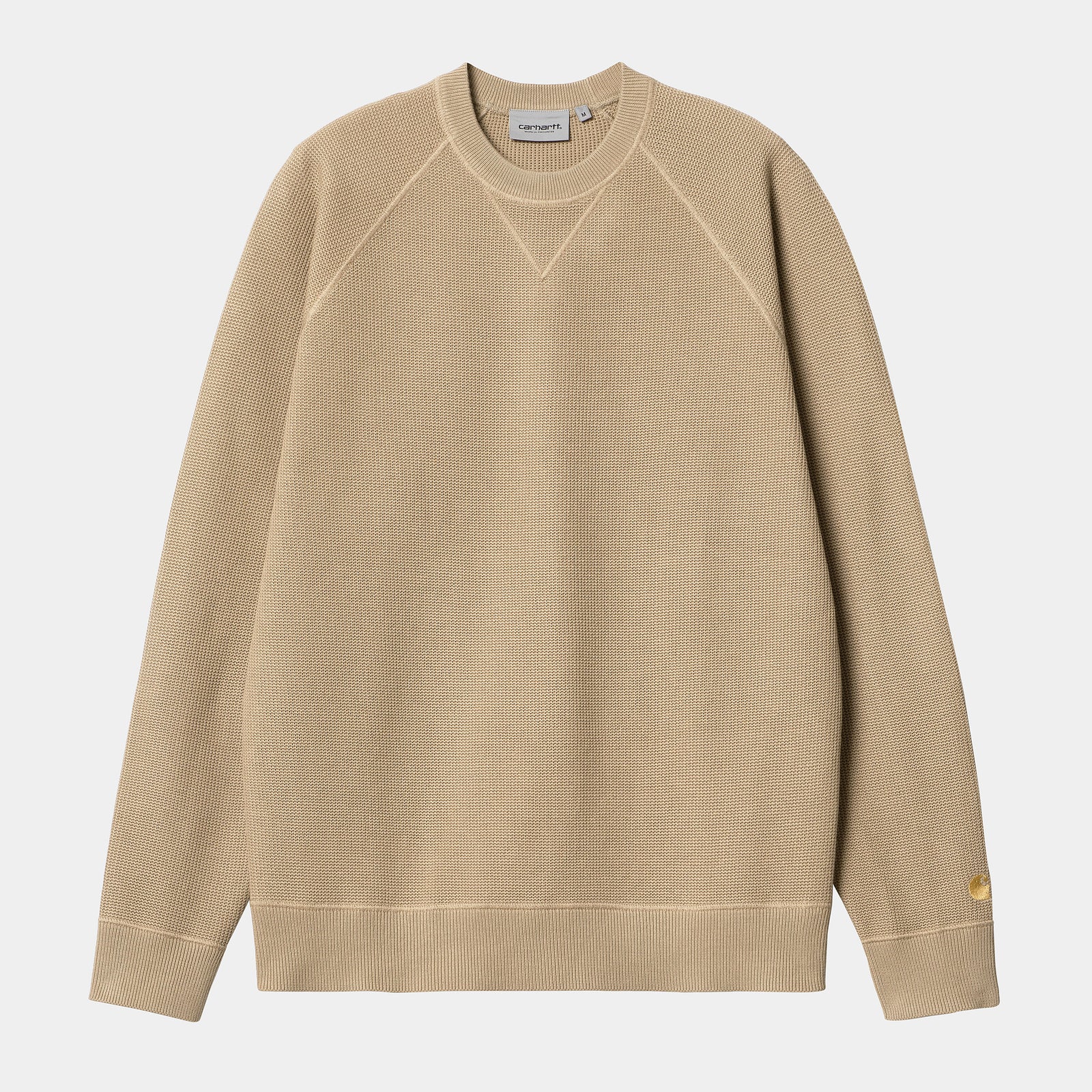 Carhartt WIP Chase Sweater - Sable / Gold