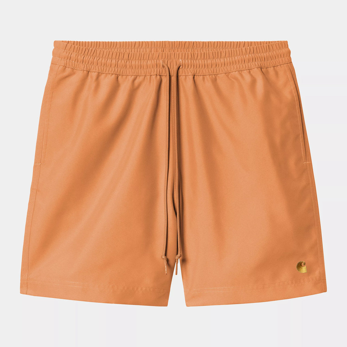 Carhartt WIP Chase Swim Trunks - Redhaven / Gold