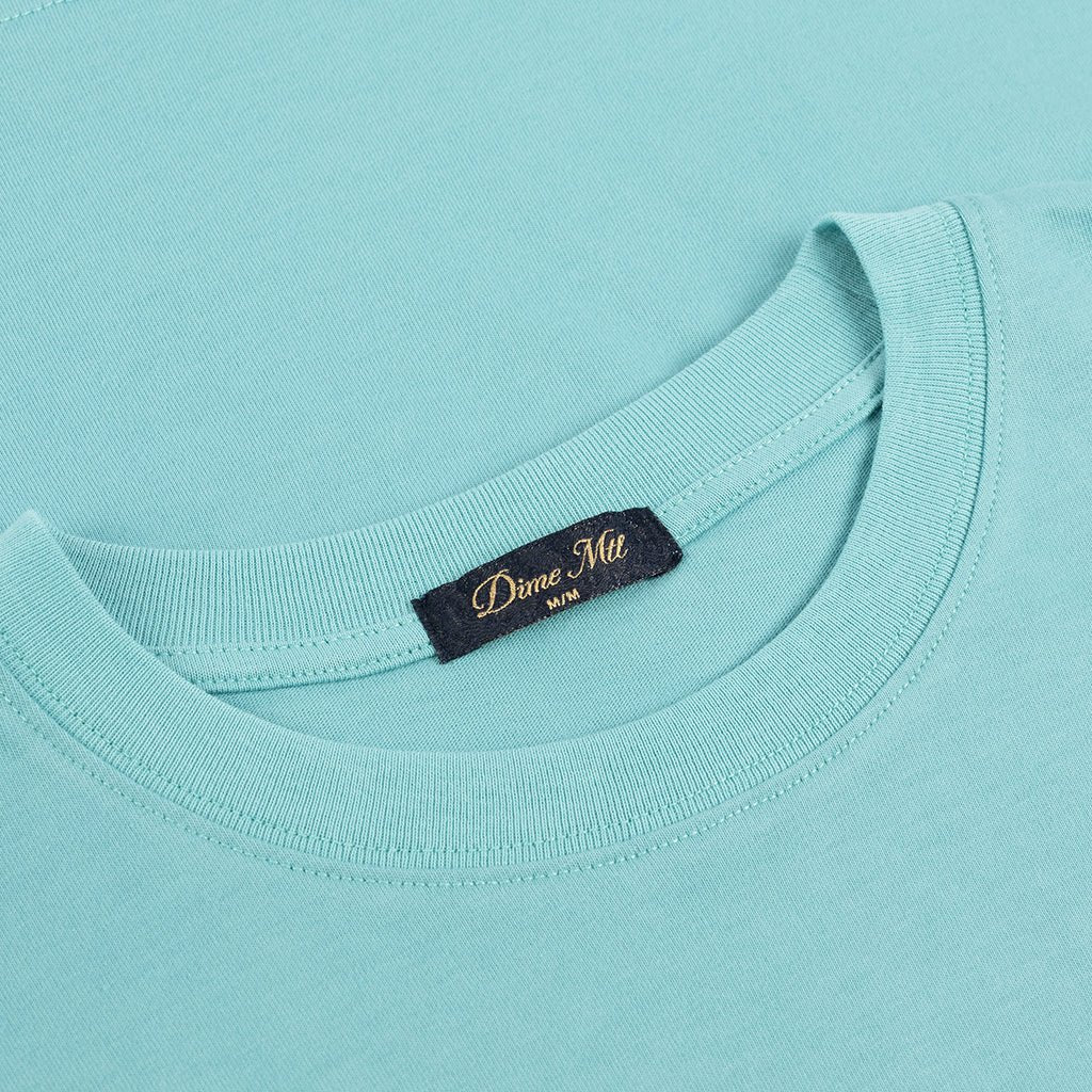 Dime Cursive T-Shirt - Vintage Teal
