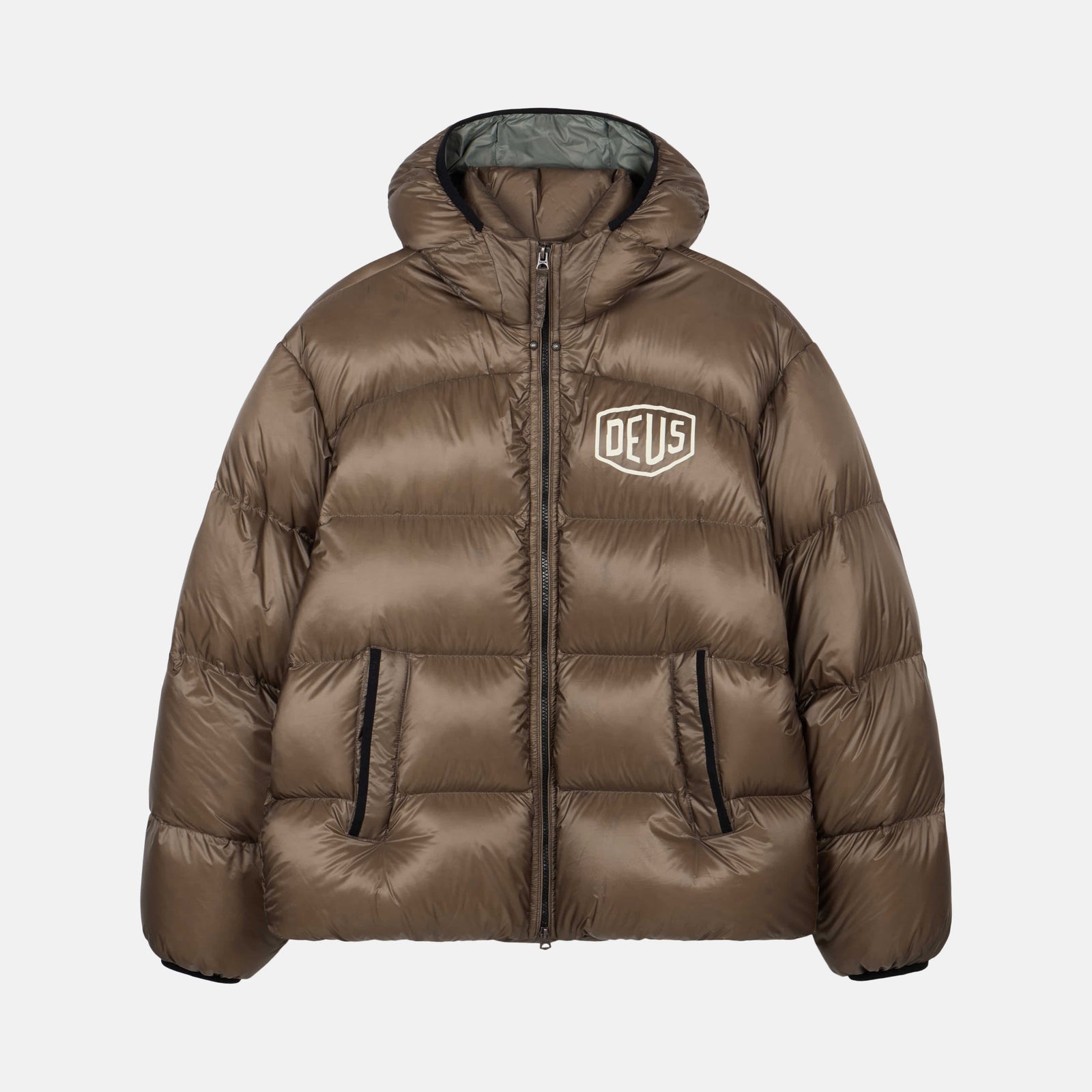 Deus Shield Down Hood - Brown