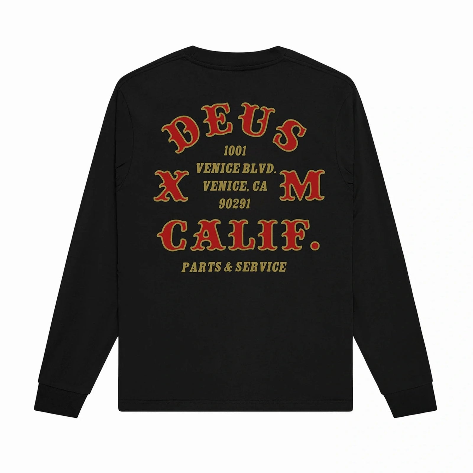 Deus Quick Strike LS T-Shirt - Black