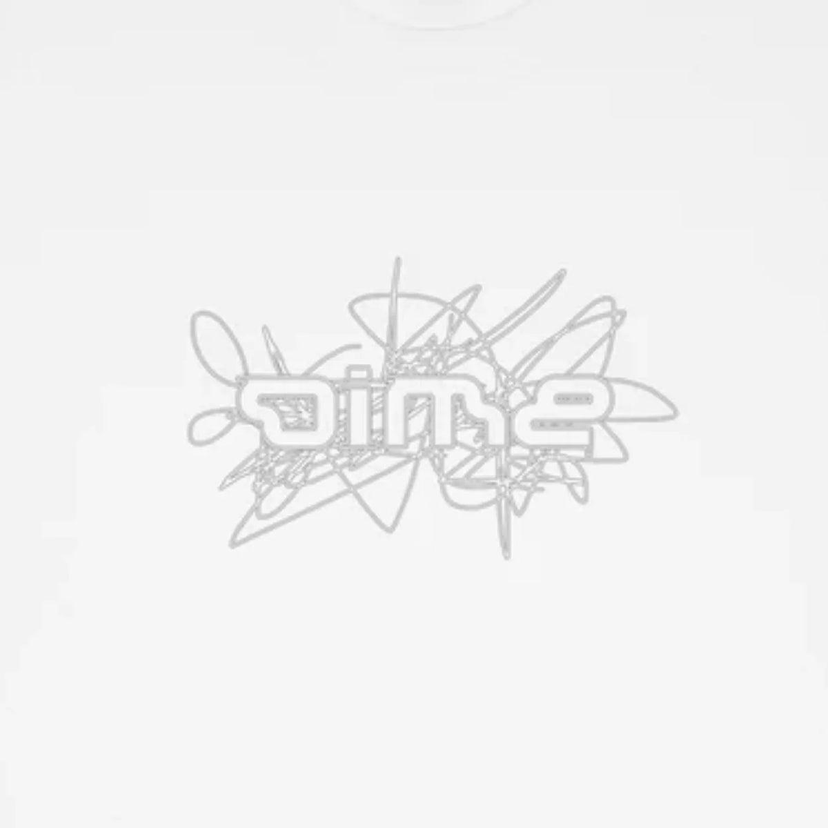Dime Glyph T-Shirt - White