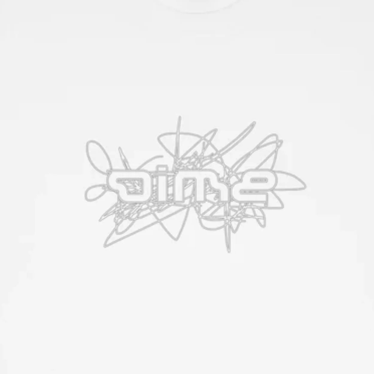 Dime Glyph T-Shirt - White