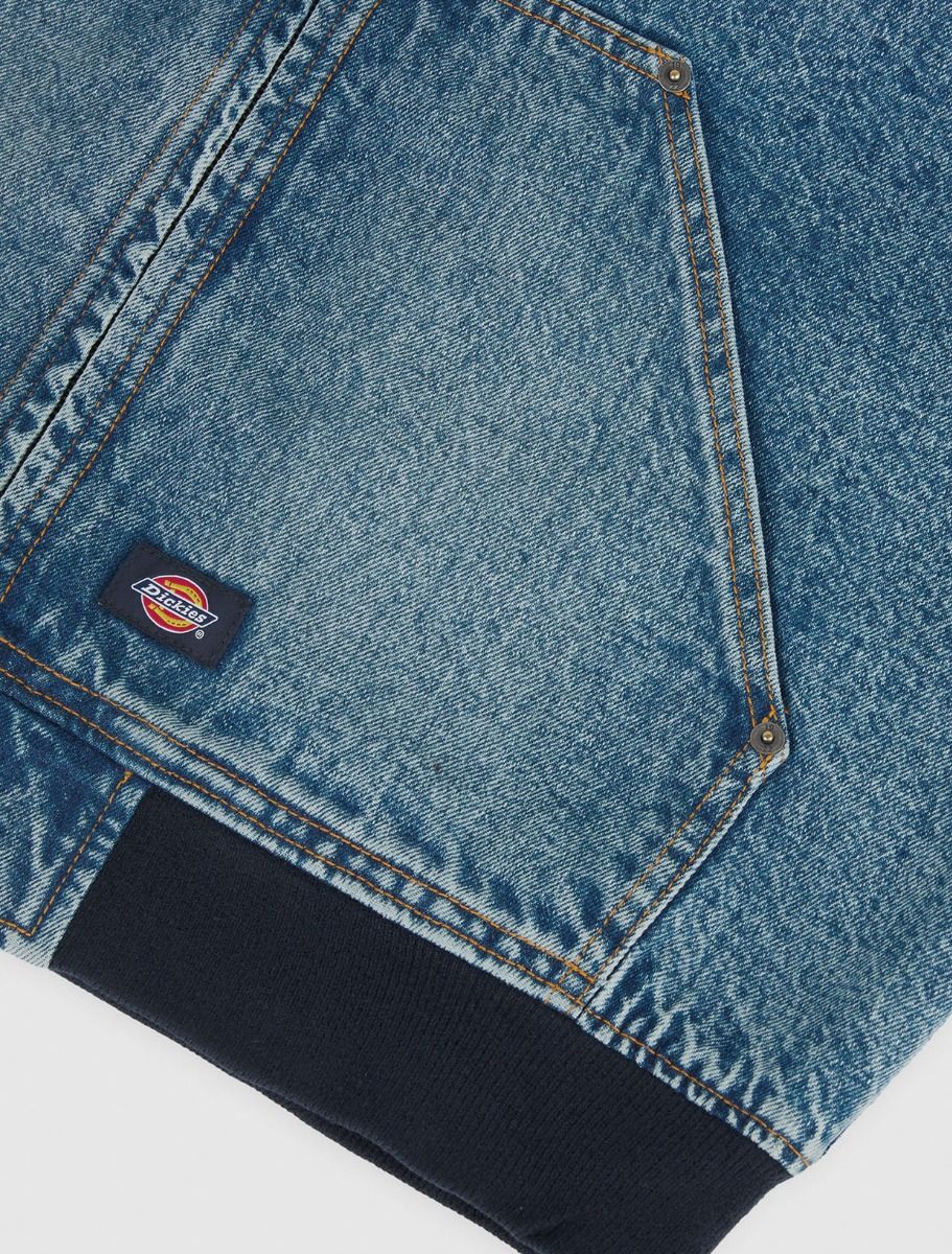 Dickies Hooded Denim Jacket - Rinsed Fade