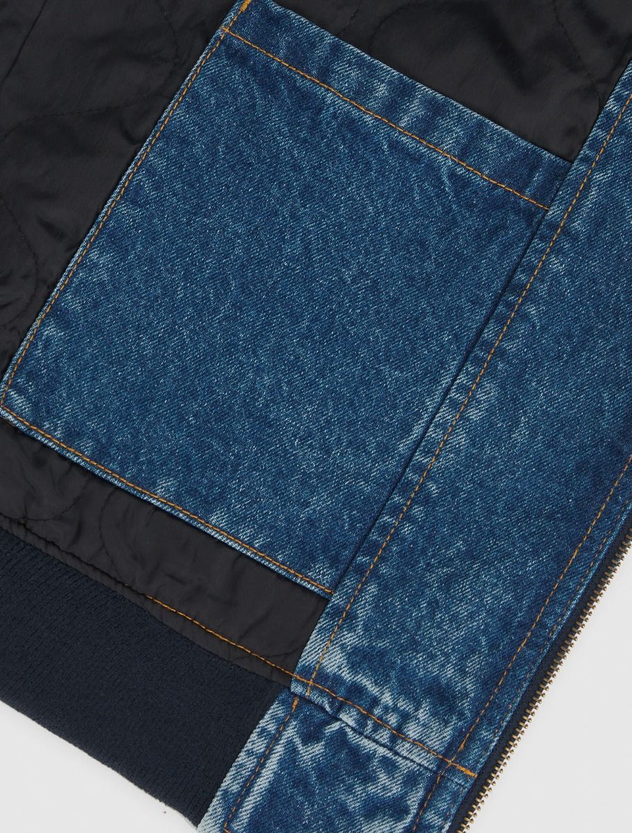 Dickies Hooded Denim Jacket - Rinsed Fade