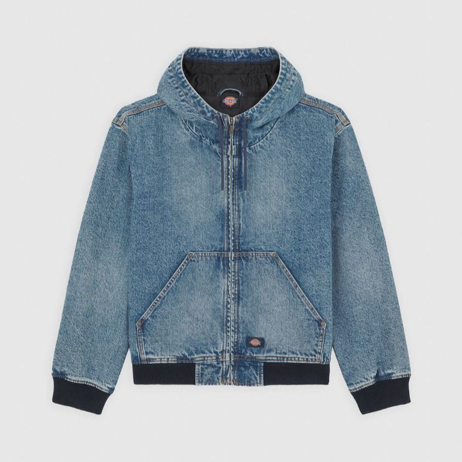 Dickies Hooded Denim Jacket - Rinsed Fade
