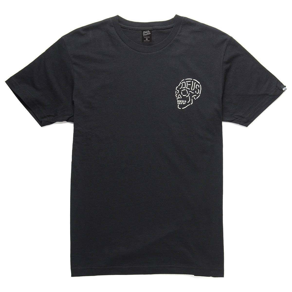 Deus Venice Skull T-Shirt - Black