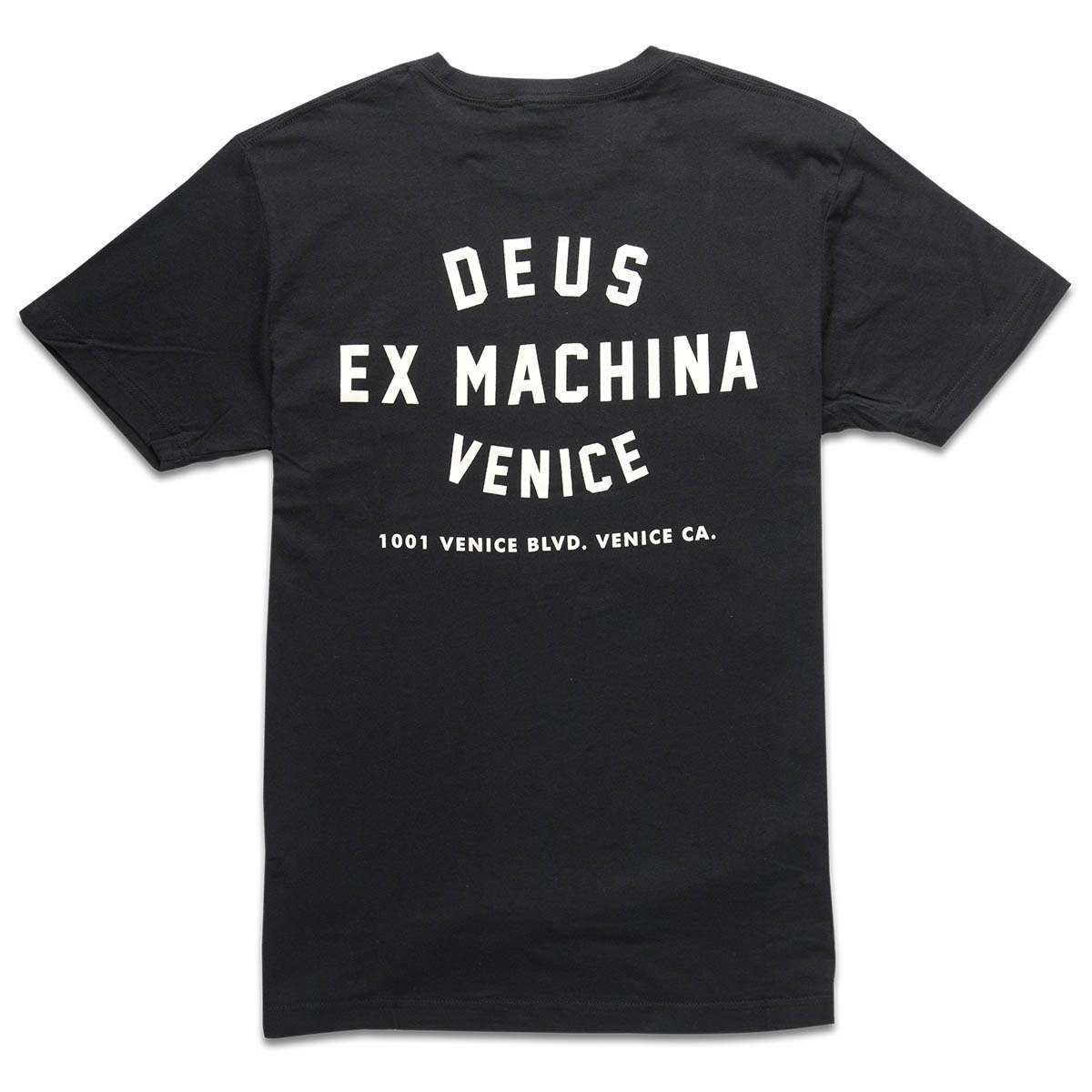 Deus Venice Skull T-Shirt - Black