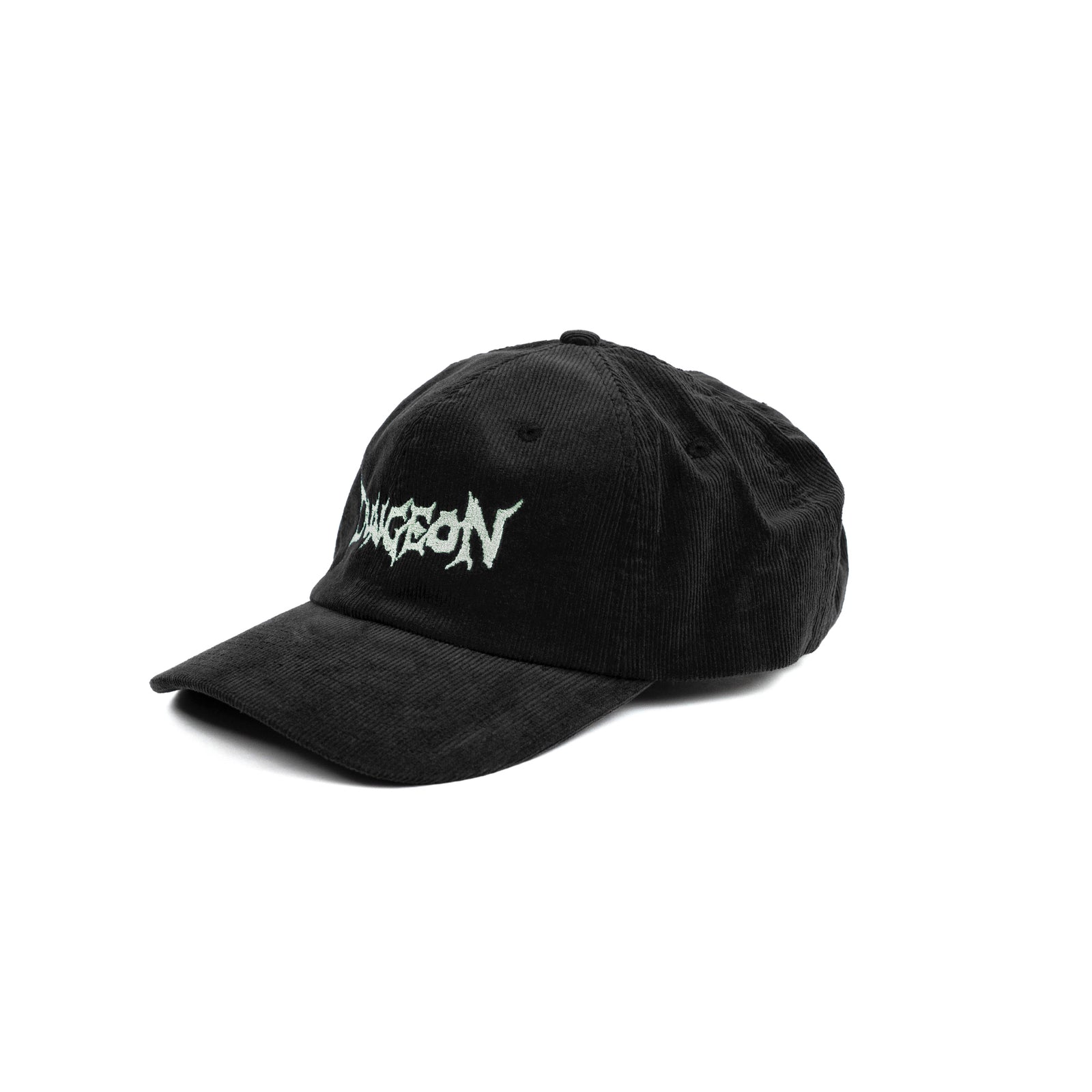 Dungeon Cord Embroidered Cap - Black / White