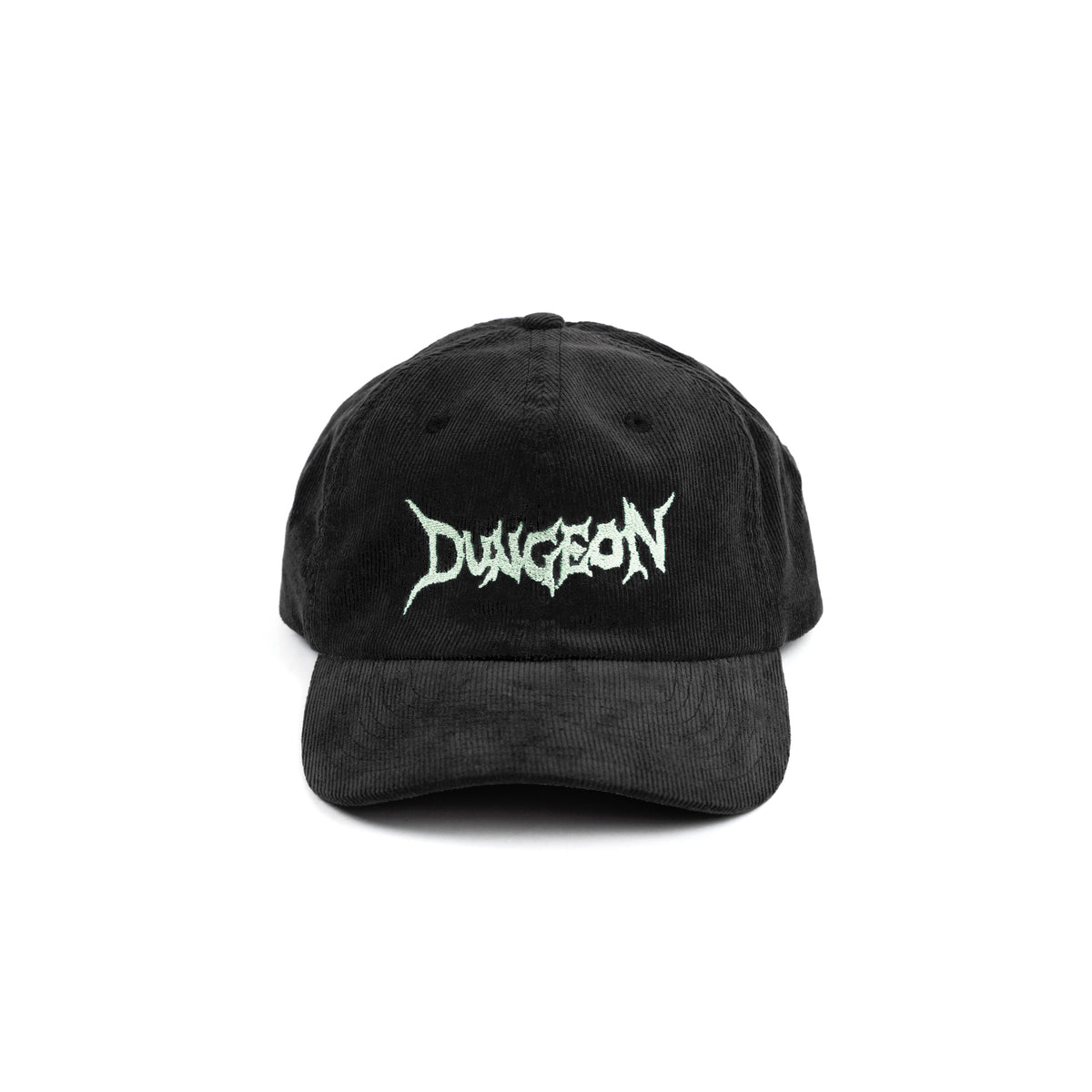 Dungeon Cord Embroidered Cap - Black / White