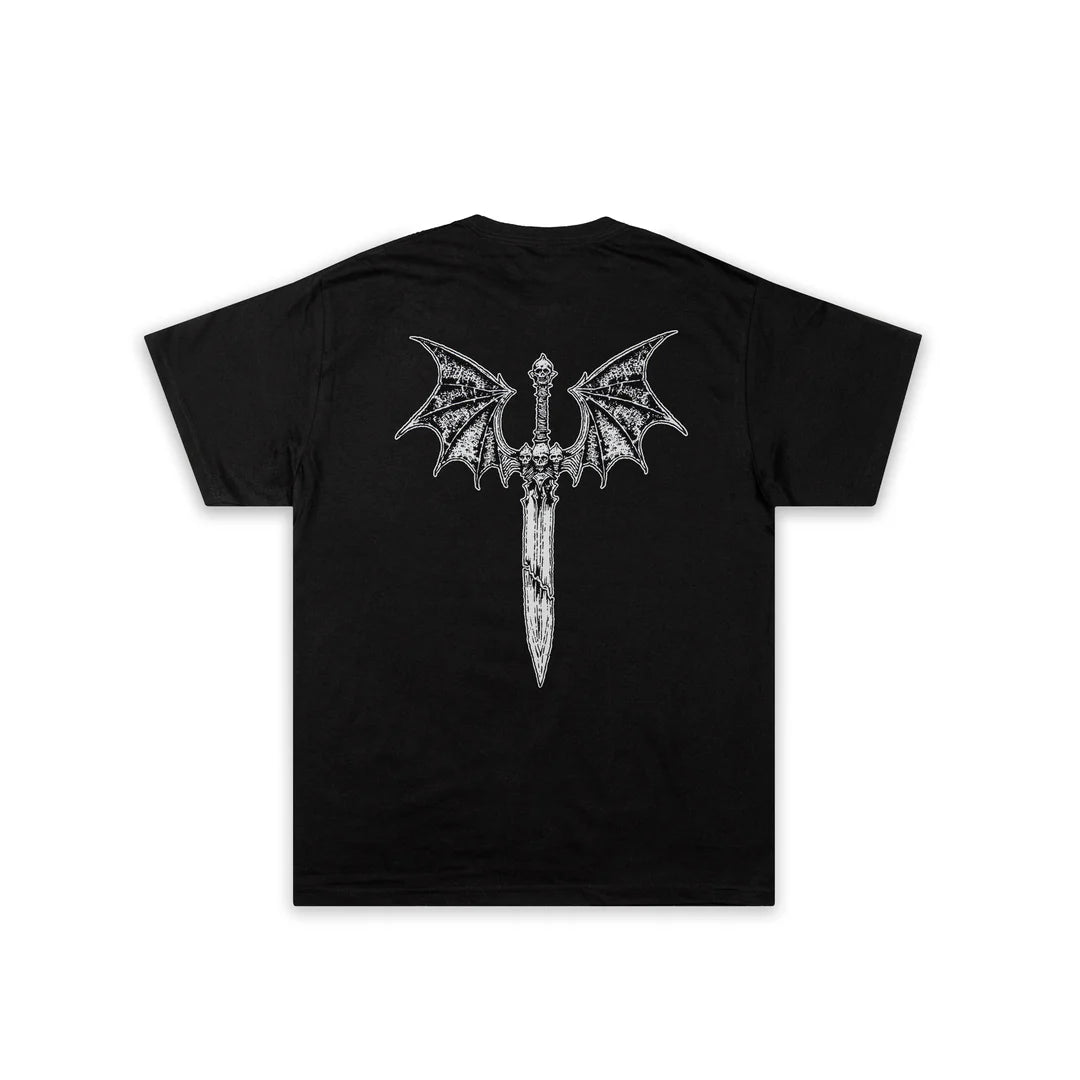 Dungeon Night Wing T-Shirt - Black