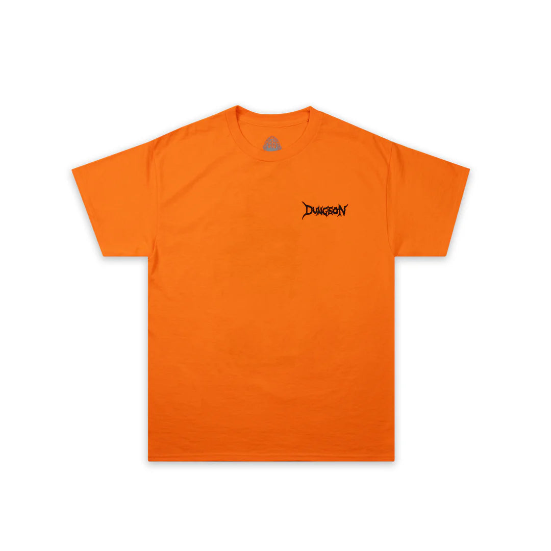 Dungeon Portcullis T-Shirt - Orange