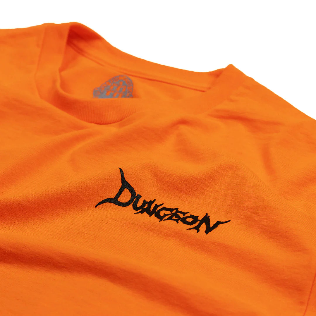 Dungeon Portcullis T-Shirt - Orange