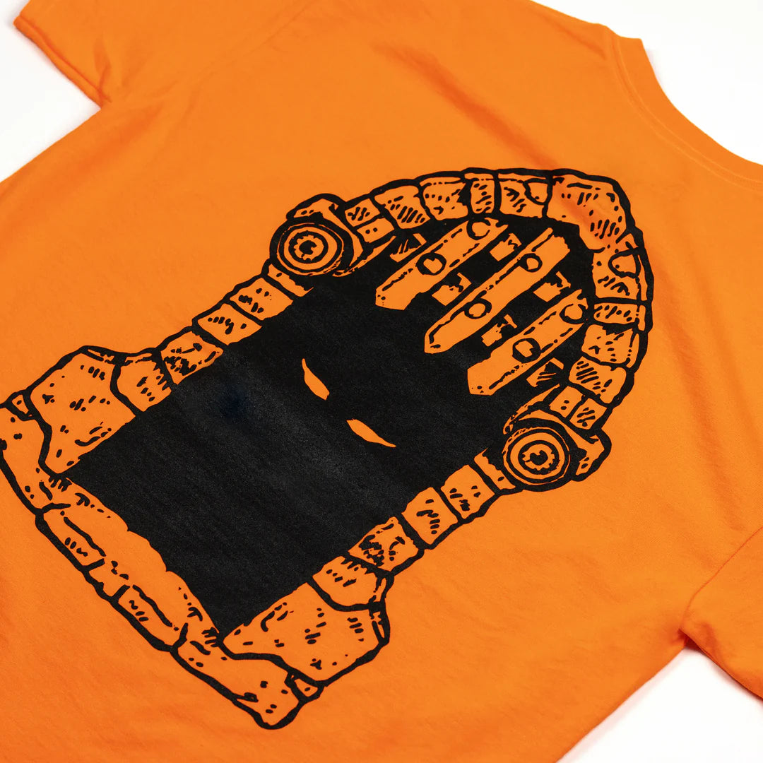 Dungeon Portcullis T-Shirt - Orange