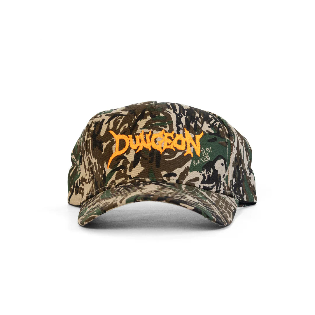 Dungeon Canvas Embroidered Cap - Camo