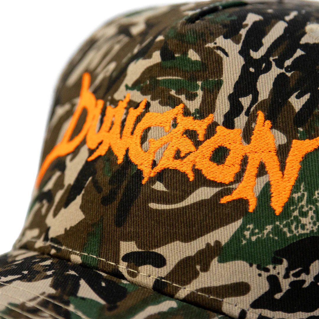 Dungeon Canvas Embroidered Cap - Camo