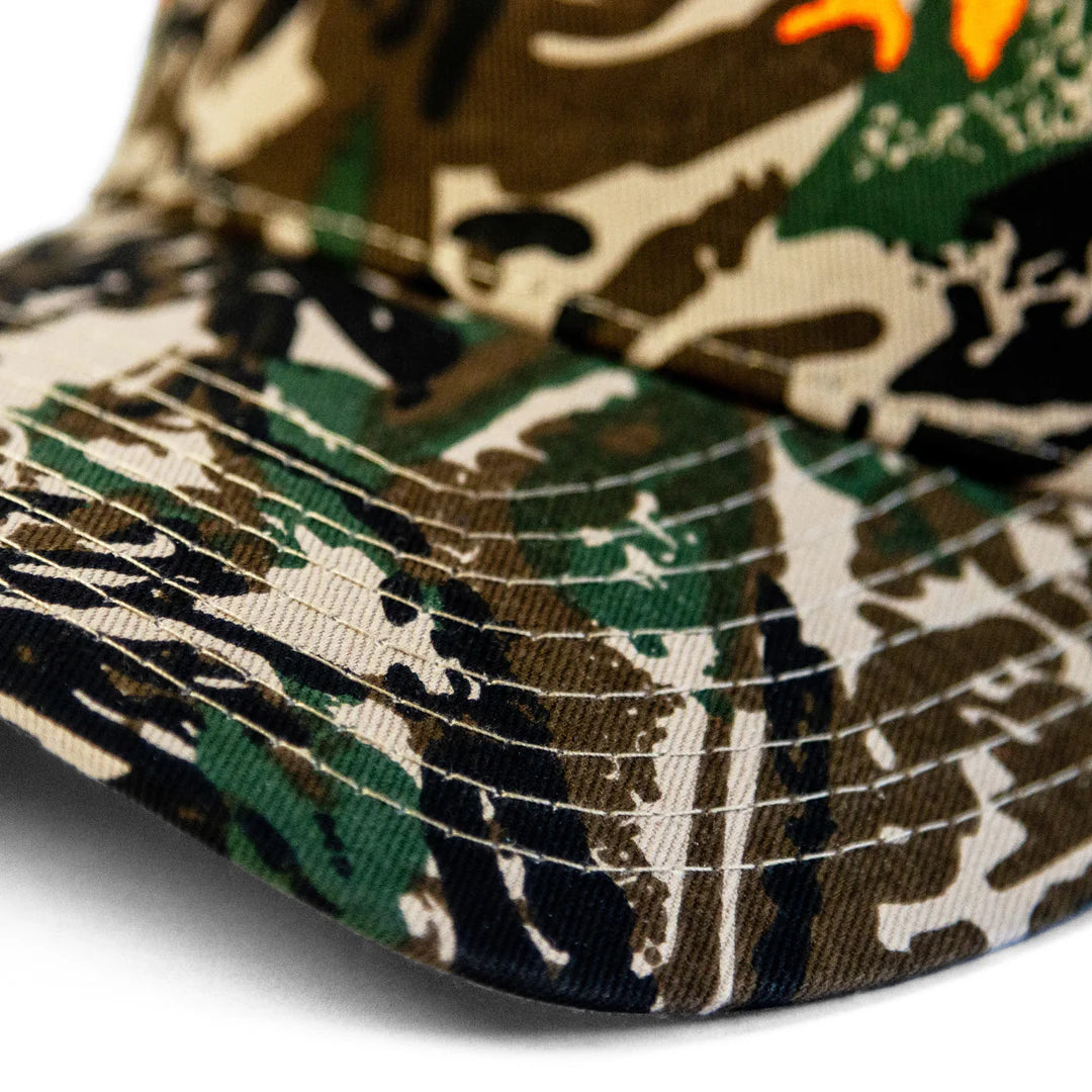 Dungeon Canvas Embroidered Cap - Camo