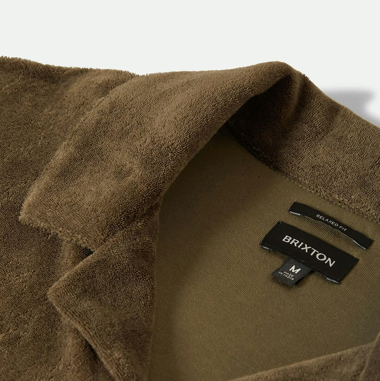 Brixton Bunker Terry Shirt - Ivy Green