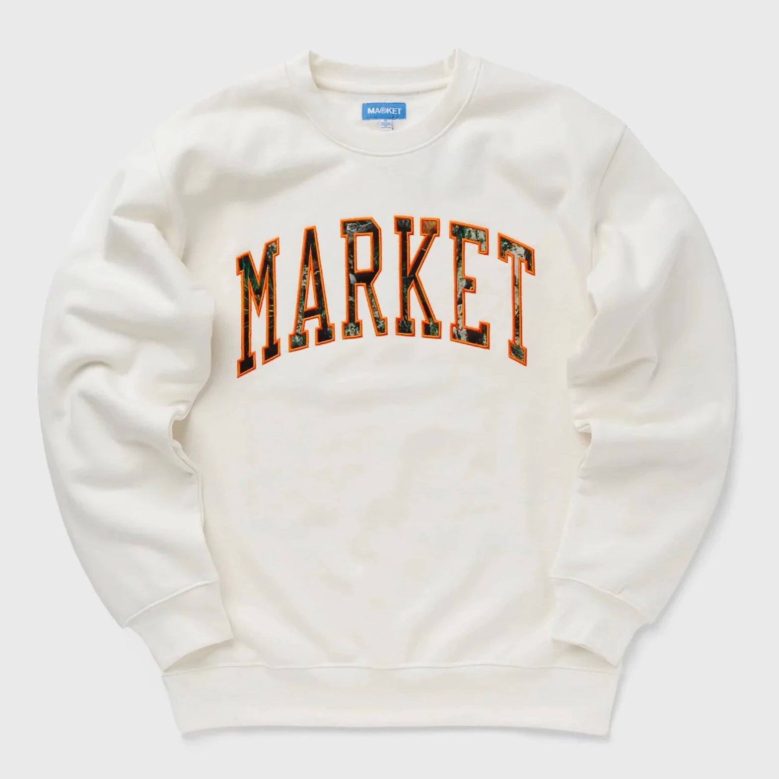 Market Fauxtree Arc Crewneck Sweat - Ecru