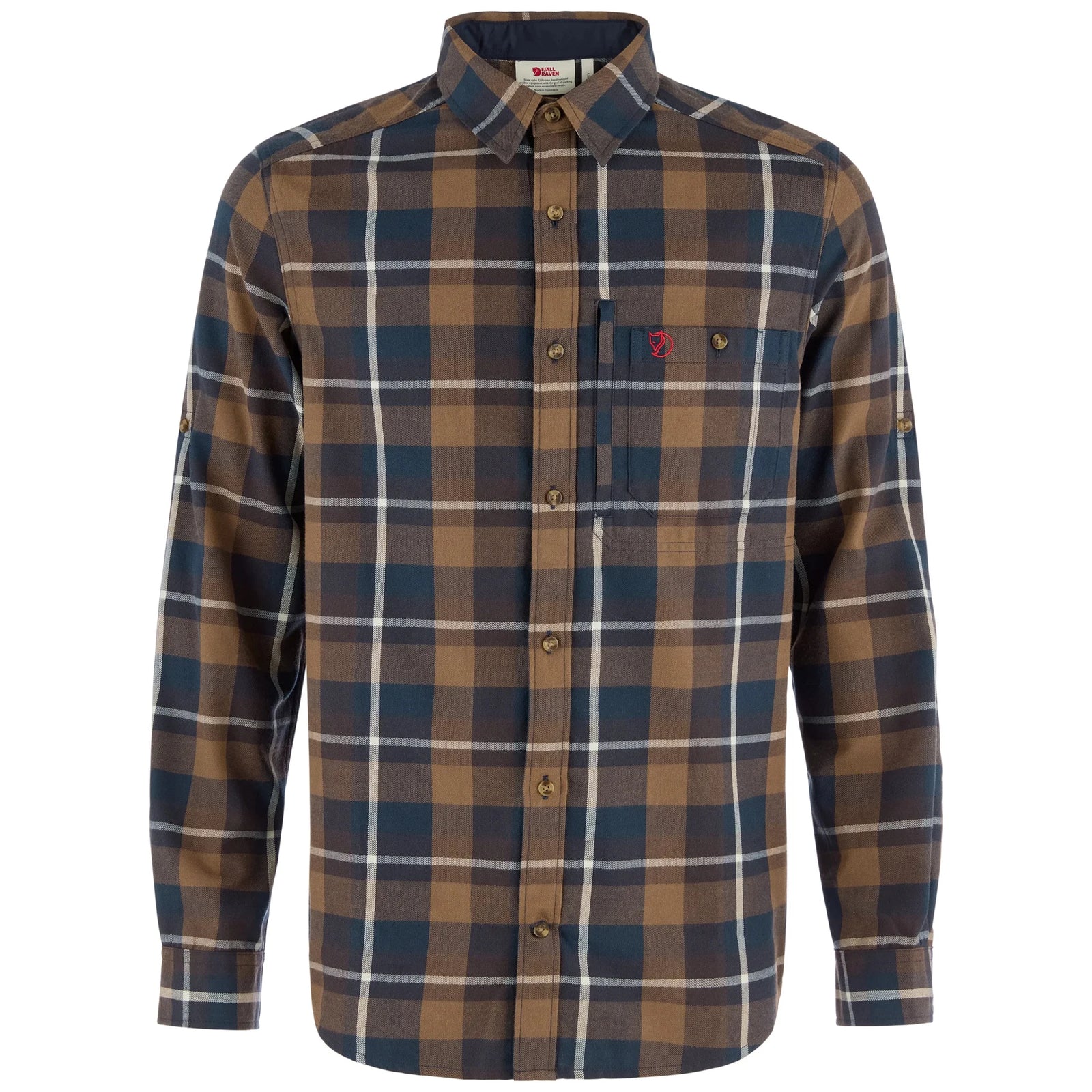 Fjallraven Fjallglim Shirt - Wood Brown / Black Oak