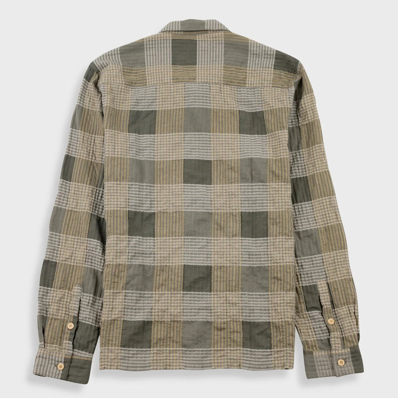 Folk Patch Shirt - Sage
