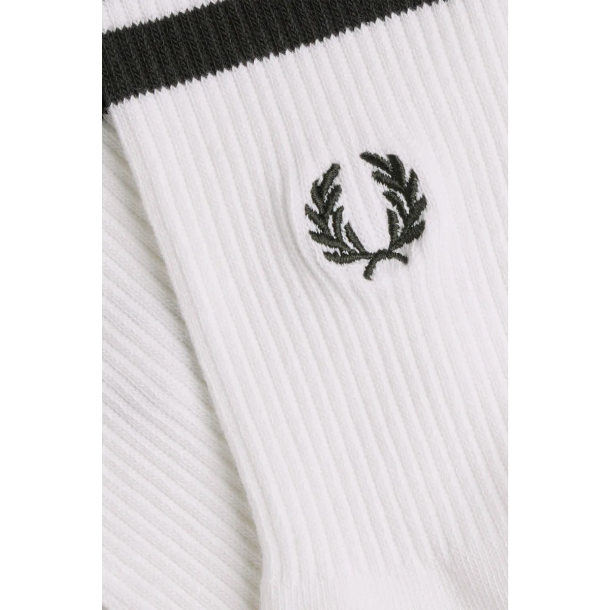 Fred Perry Tennis Tipped Sock - Snow White