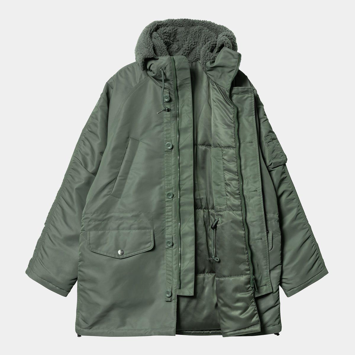 Carhartt WIP HD Olten Parka - Duck Green