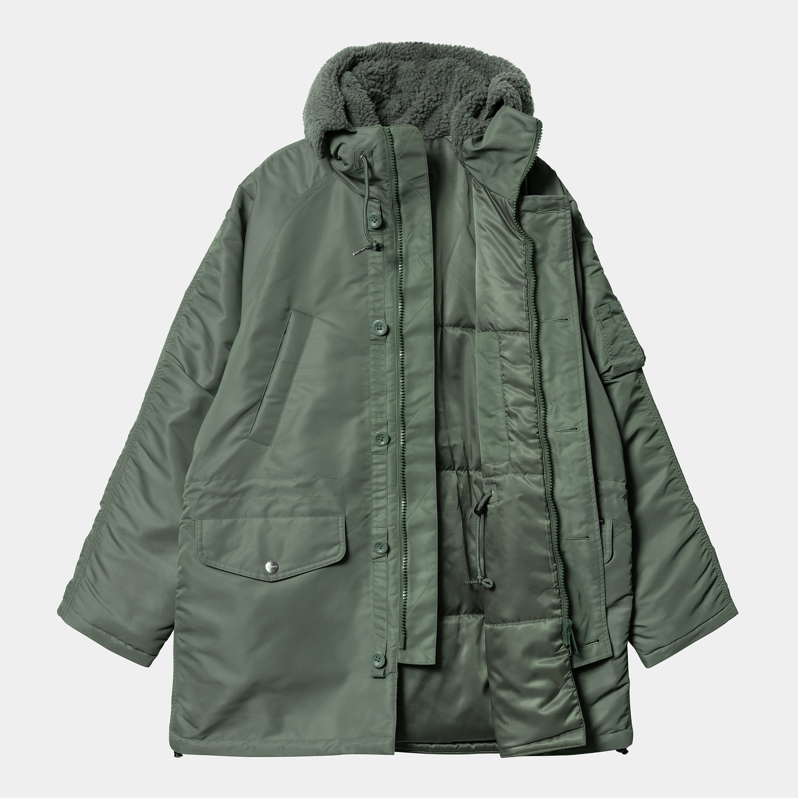 Carhartt WIP HD Olten Parka - Duck Green