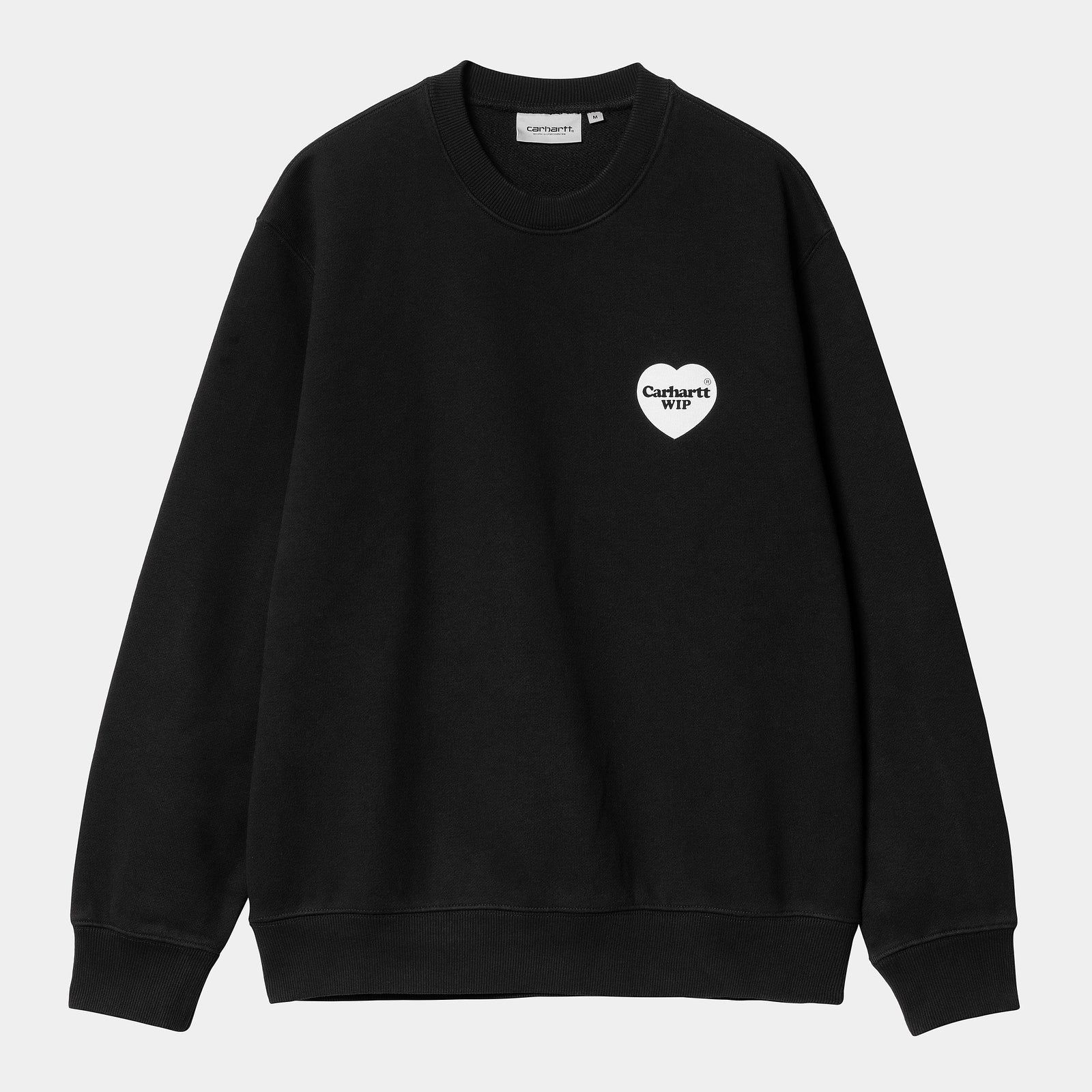 Carhartt WIP Heart Bandana Sweat - Black / White