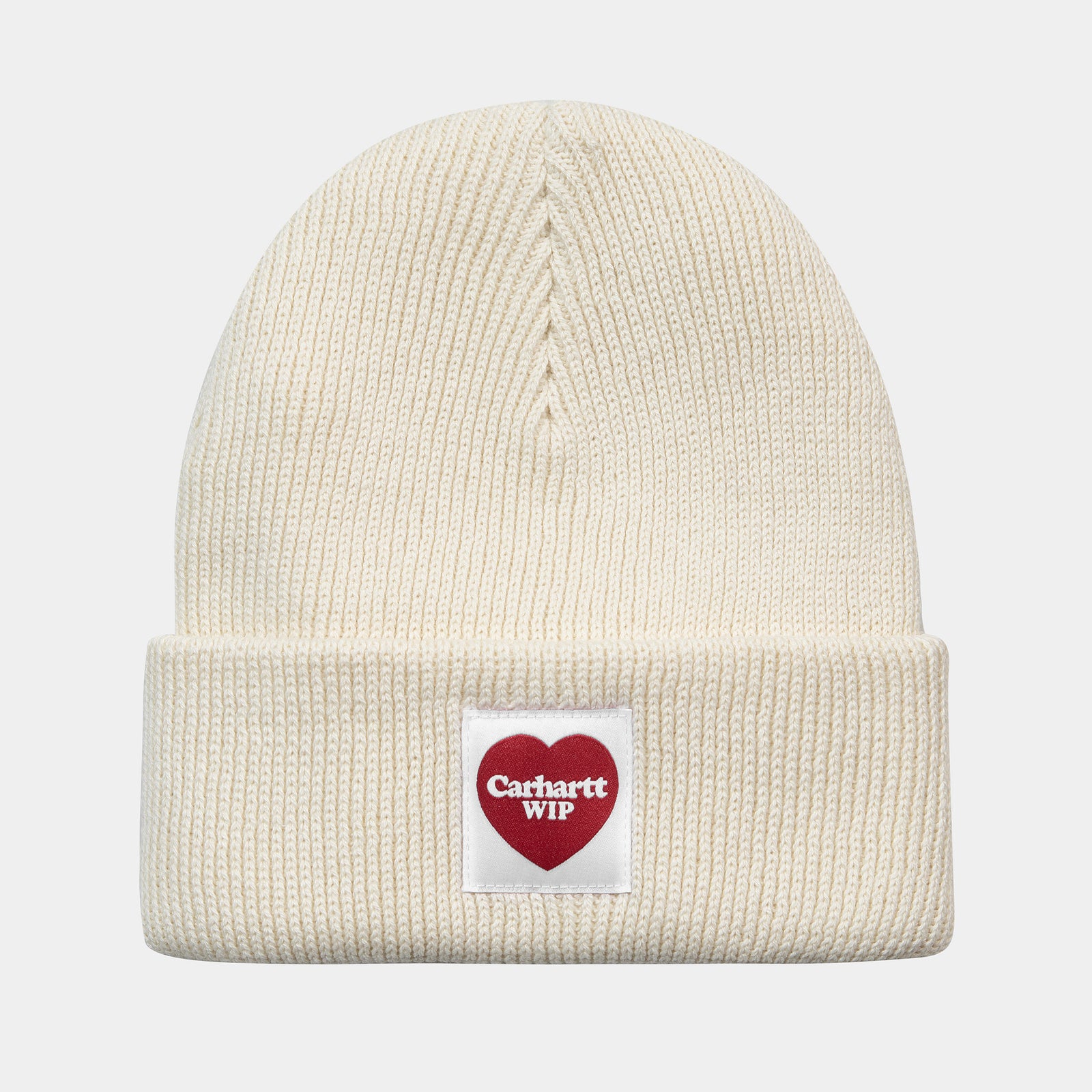Carhartt WIP Heart Beanie - Natural