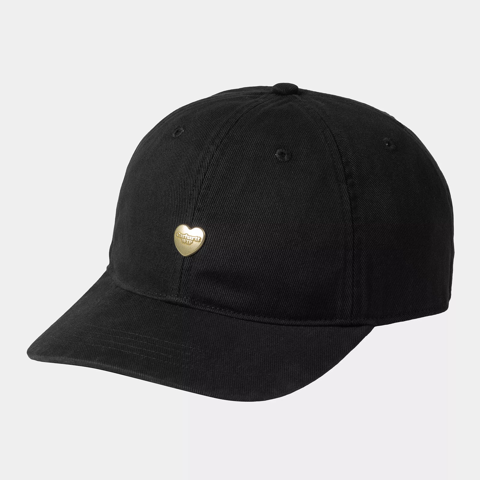 Carhartt WIP Heart Metal Cap - Black / Black