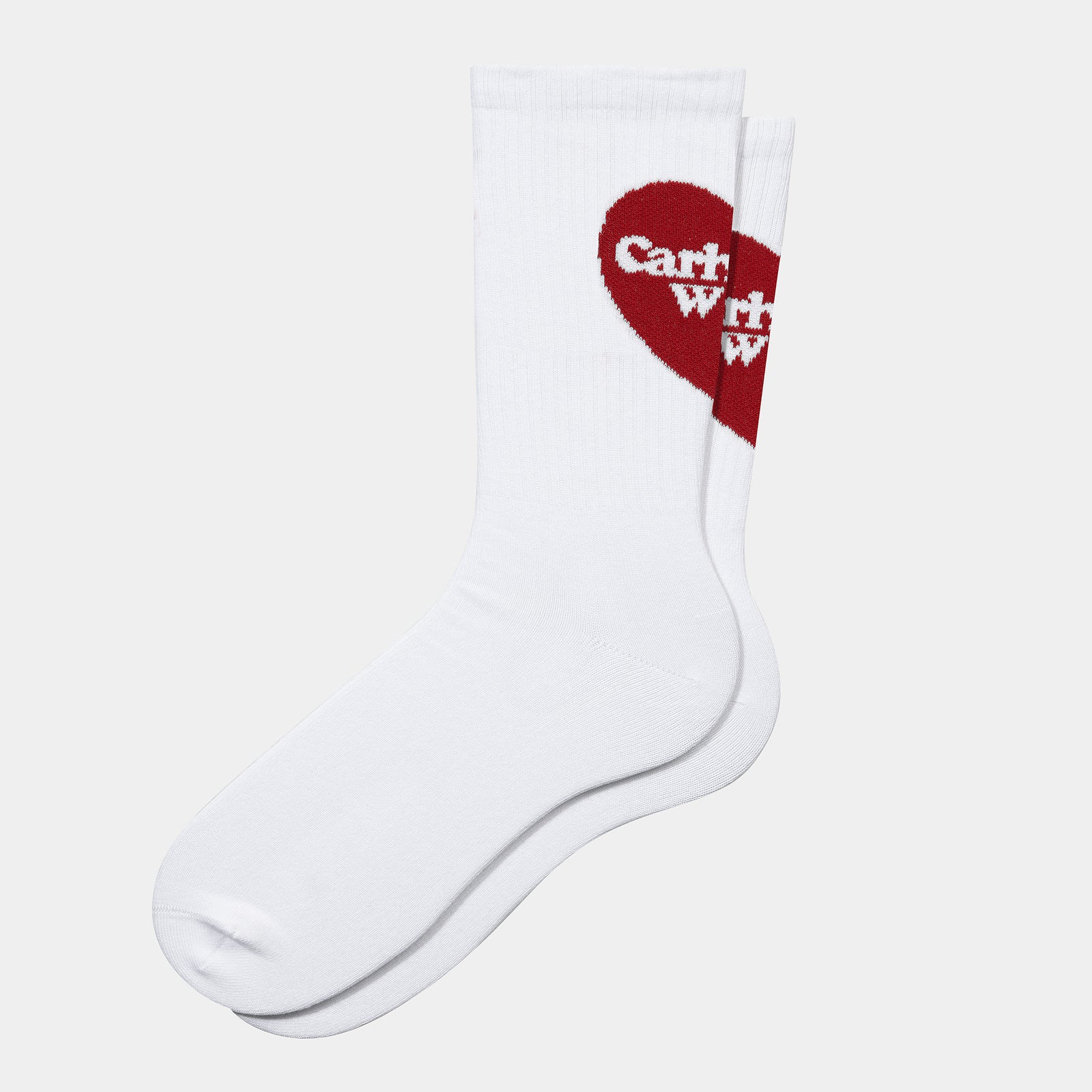 Carhartt WIP Heart Socks - White