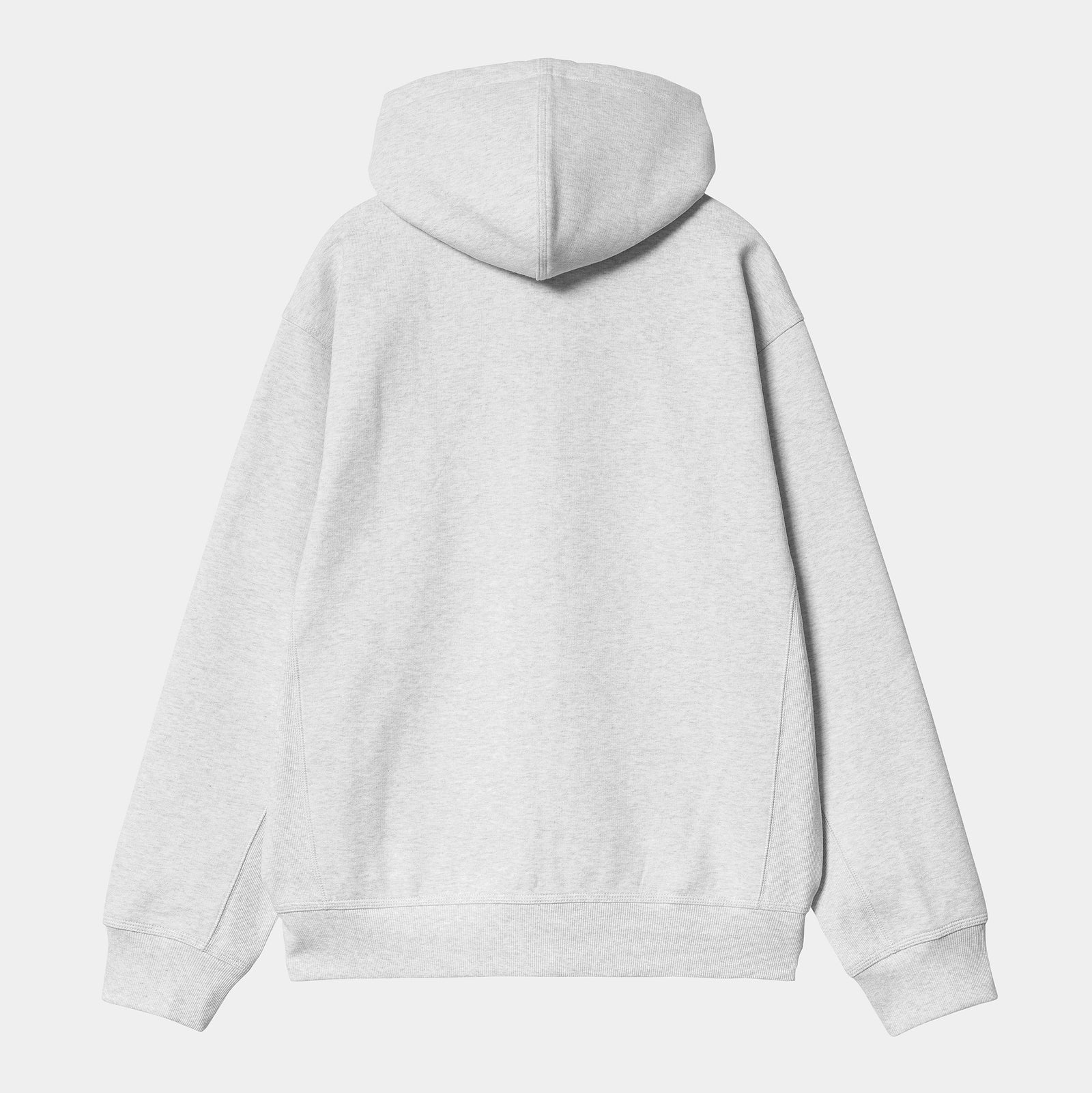 Carhartt WIP Hooded American Script Jacket - Ash Heather