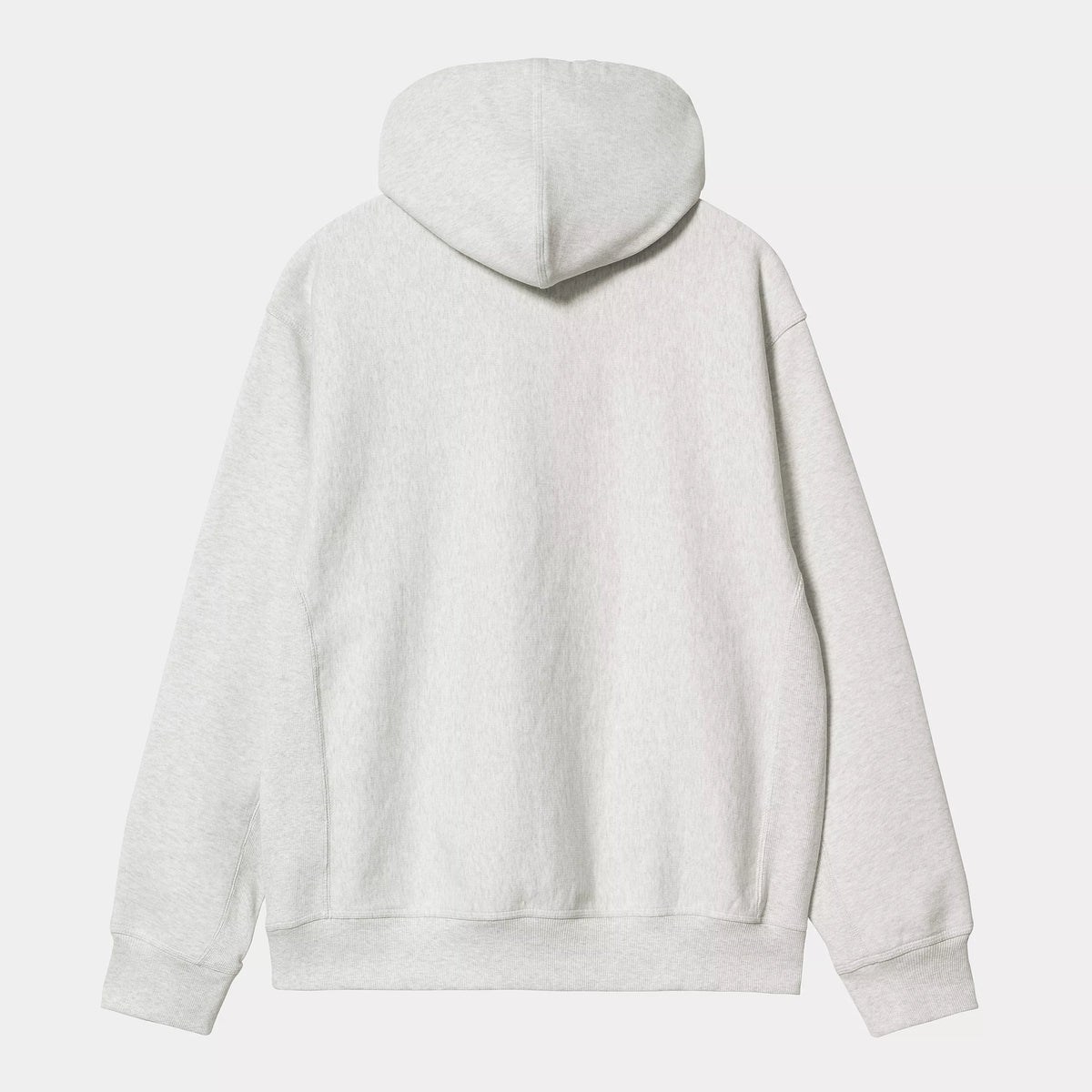 Carhartt WIP Hooded American Script Sweat - Ash Heather