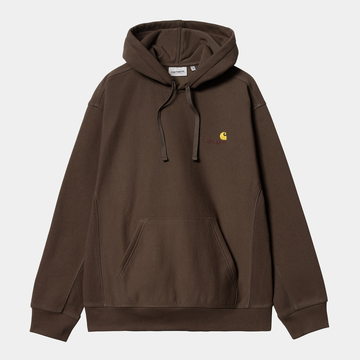 Carhartt WIP Hooded American Script Sweat - Buckeye