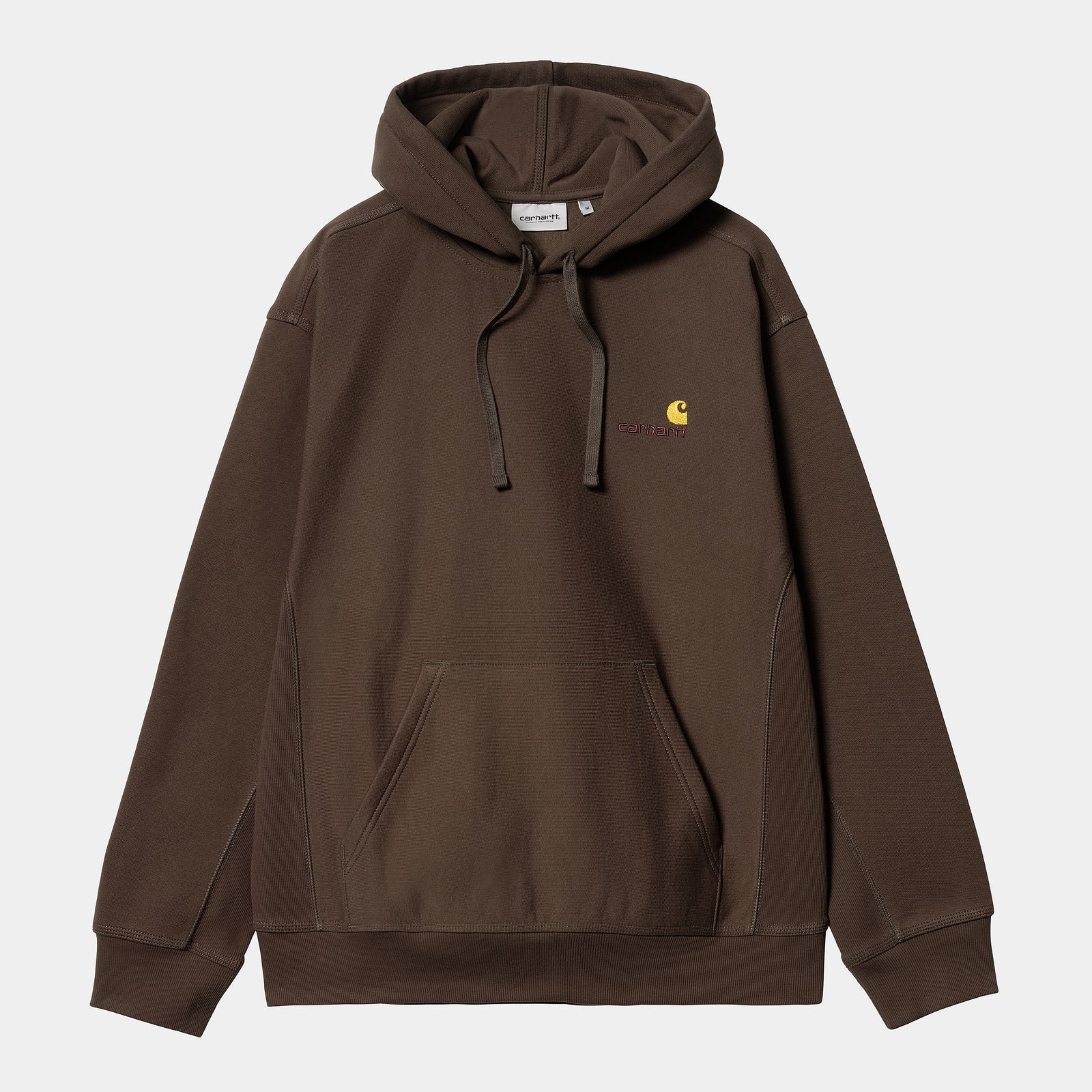 Carhartt WIP Hooded American Script Sweat - Buckeye