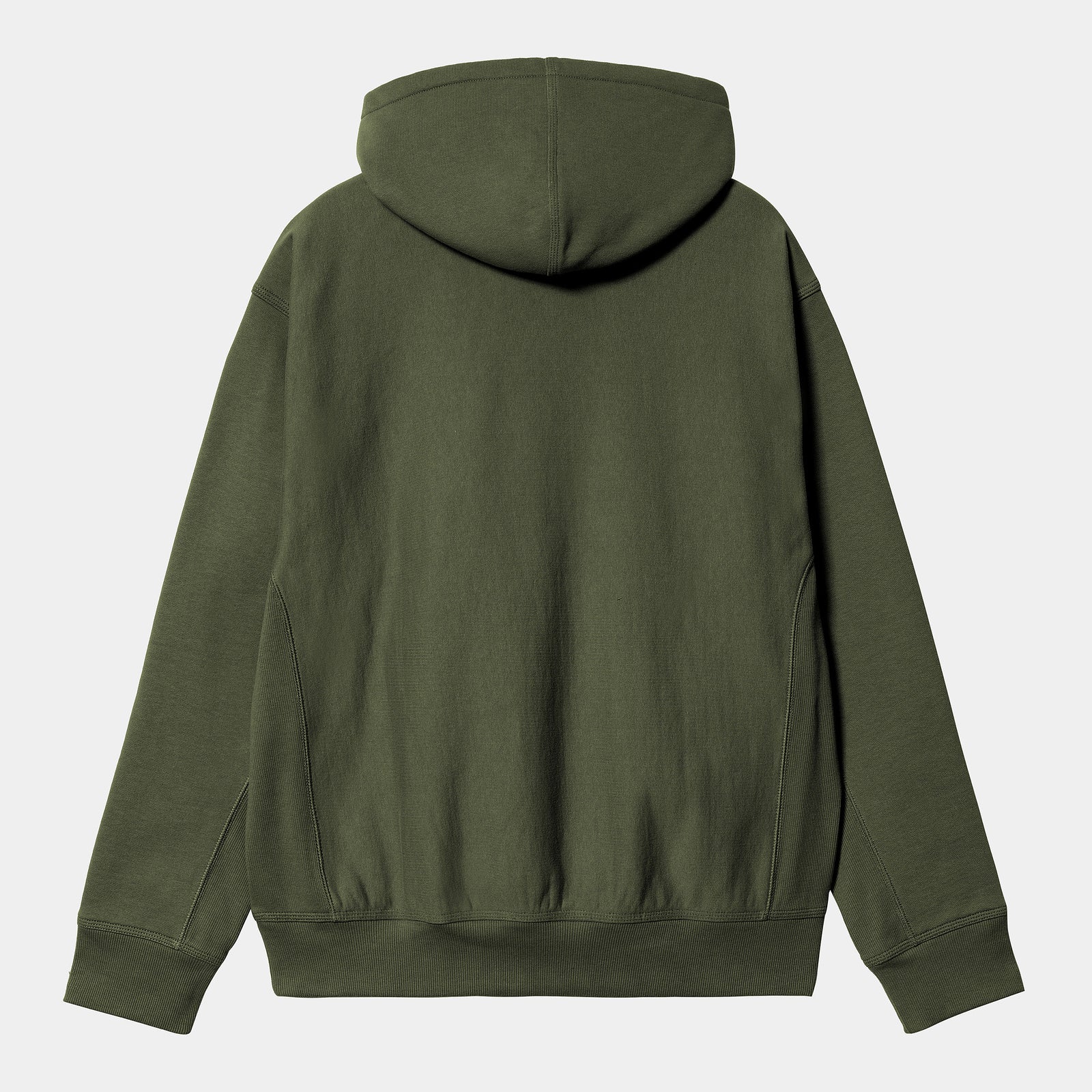 Carhartt WIP Hooded American Script Sweat - Tarragon