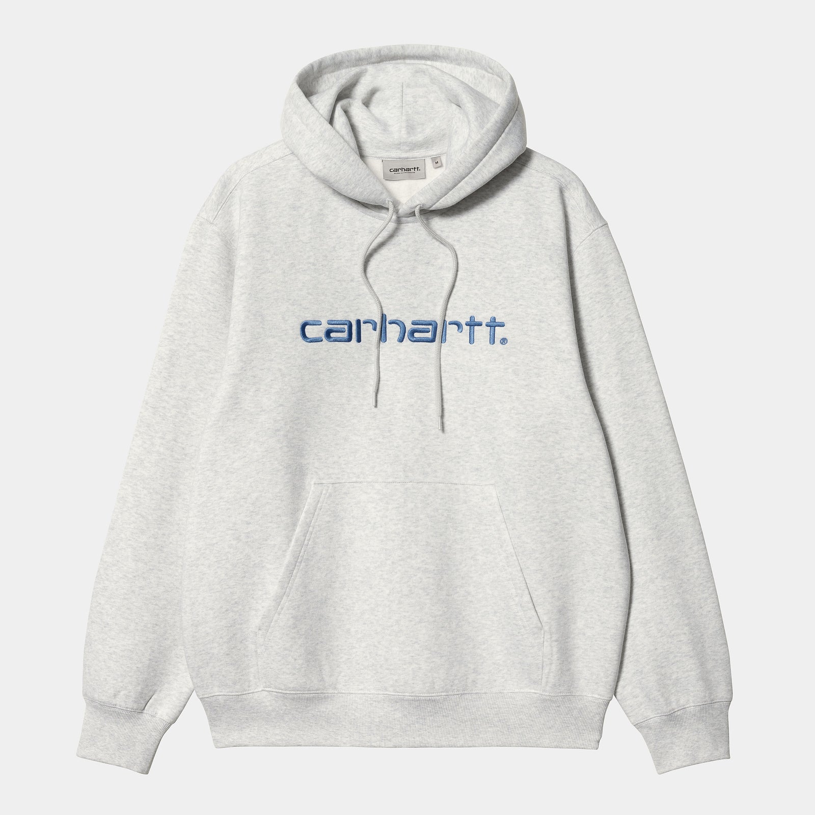 Carhartt WIP Hooded Carhartt Sweat - Ash Heather / Liberty