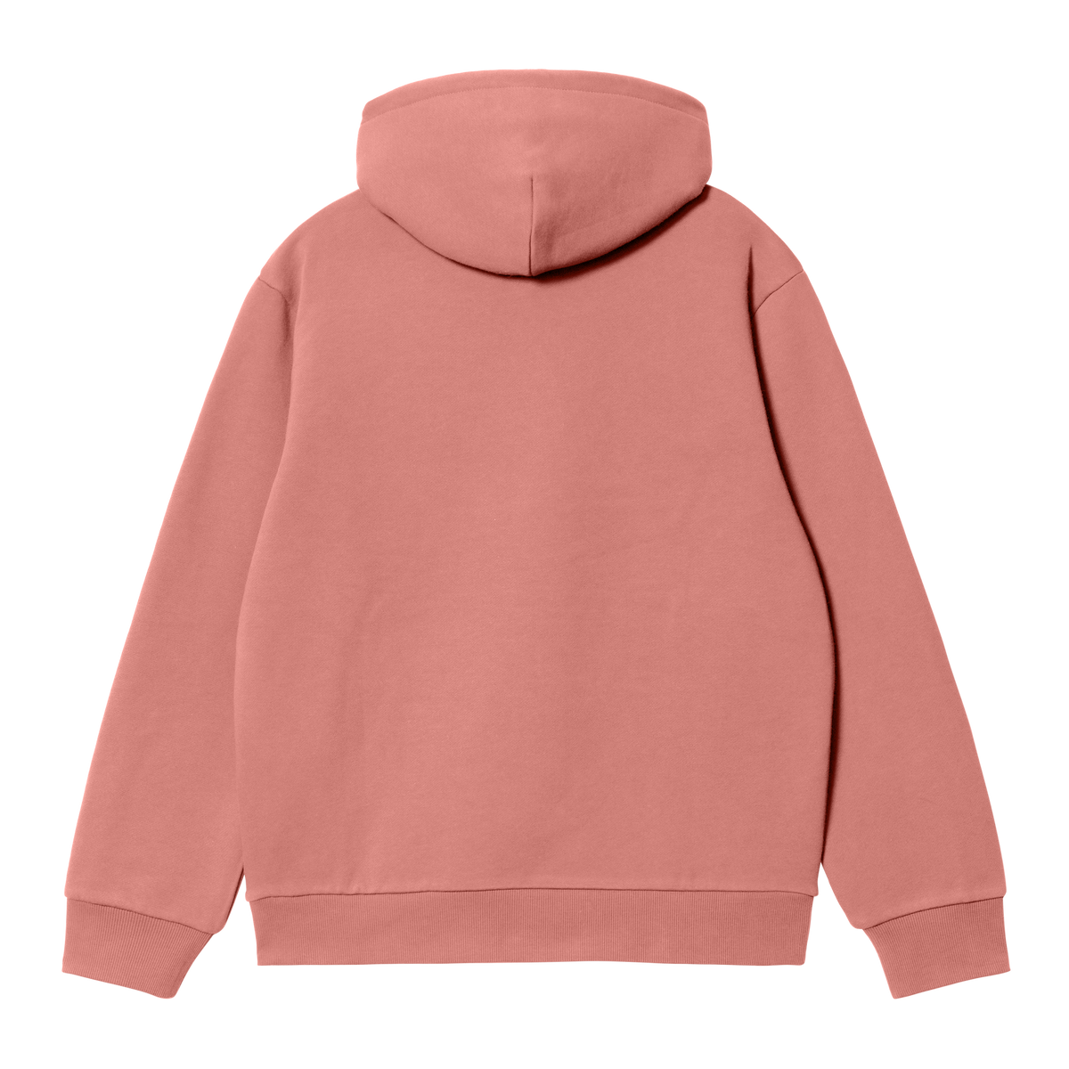 Carhartt WIP Hooded Carhartt Sweat - Dusty Rose / Sycamore Tree