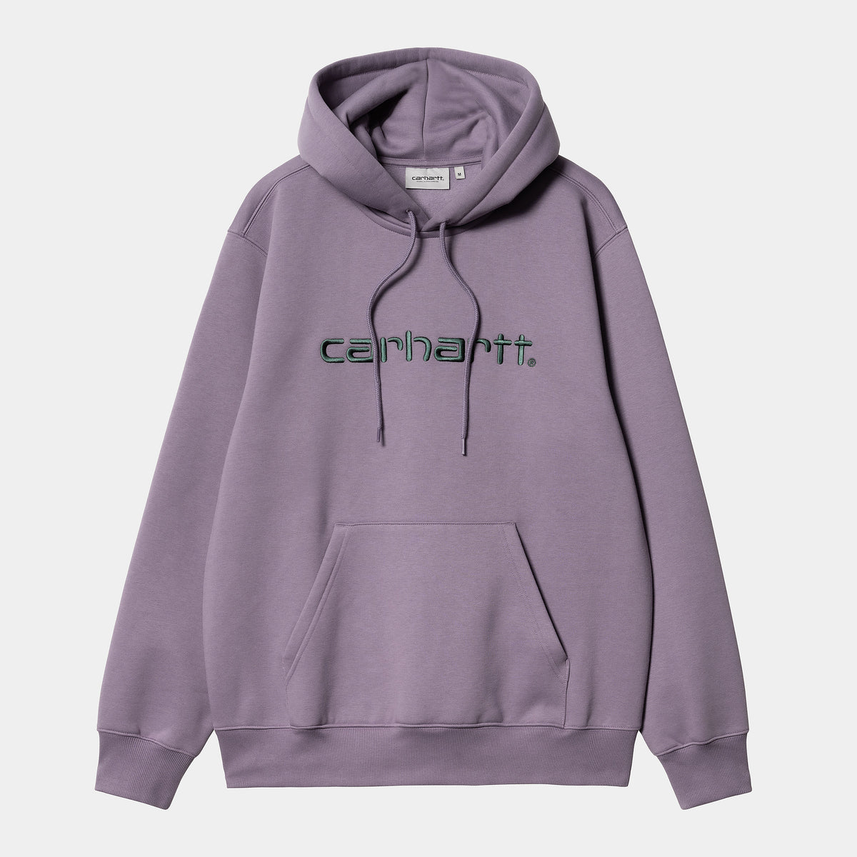 Carhartt WIP Hooded Carhartt Sweat - Glassy Purple / Discovery Green
