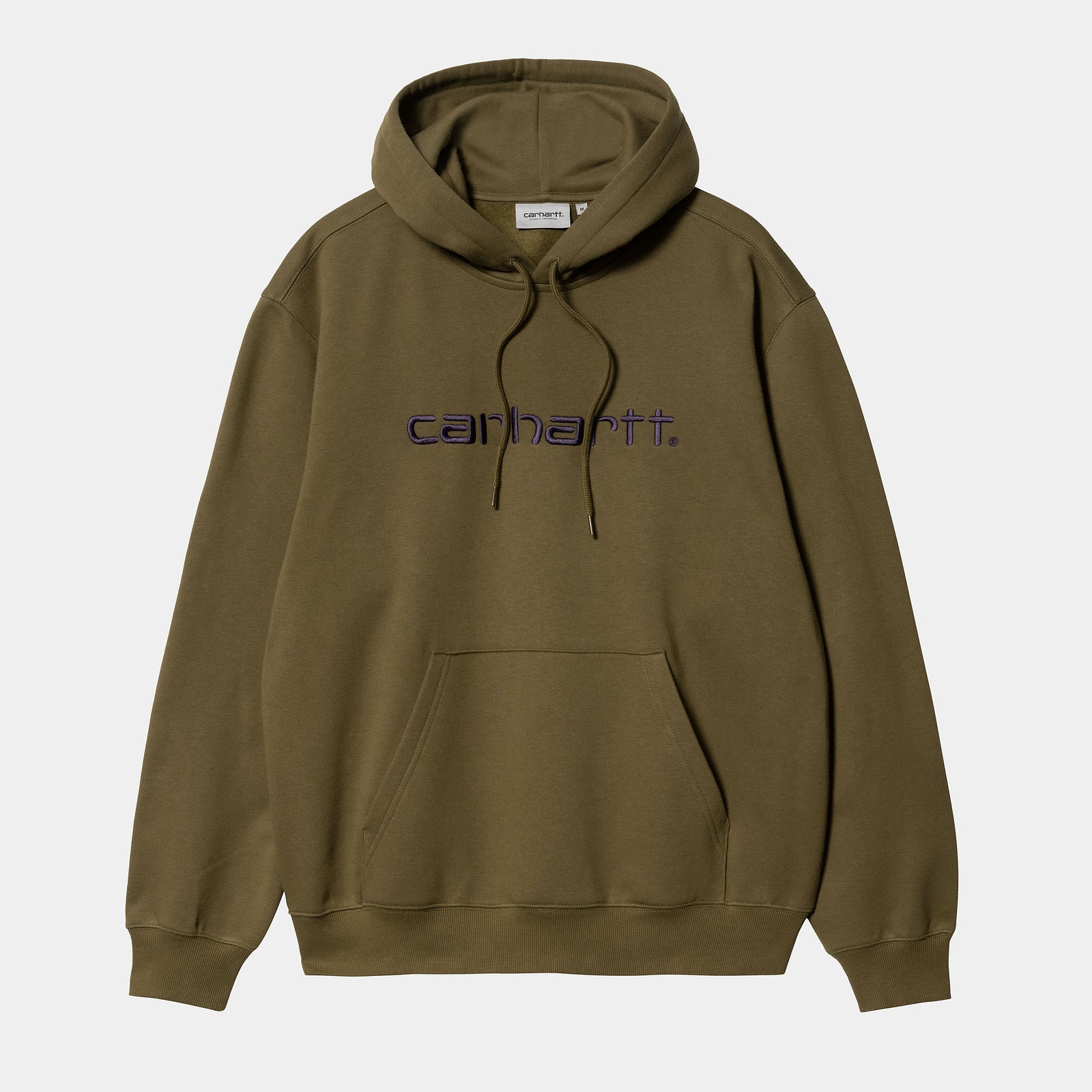 Carhartt WIP Hooded Carhartt Sweat - Highland / Cassis