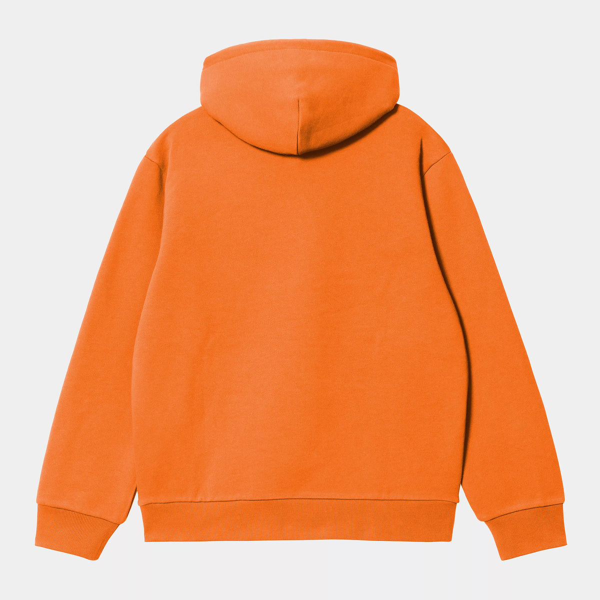 Carhartt WIP Hooded Carhartt Sweat - Pumpkin / White