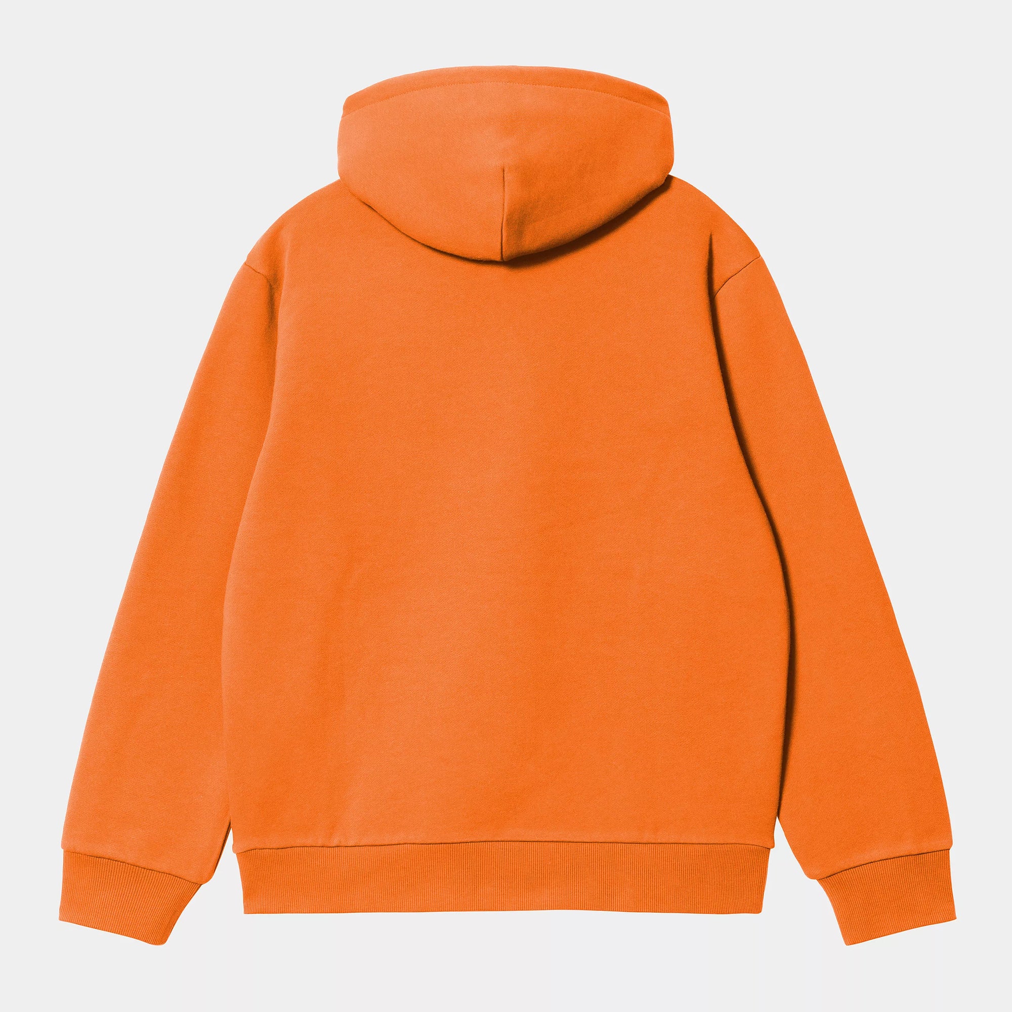 Carhartt WIP Hooded Carhartt Sweat - Pumpkin / White